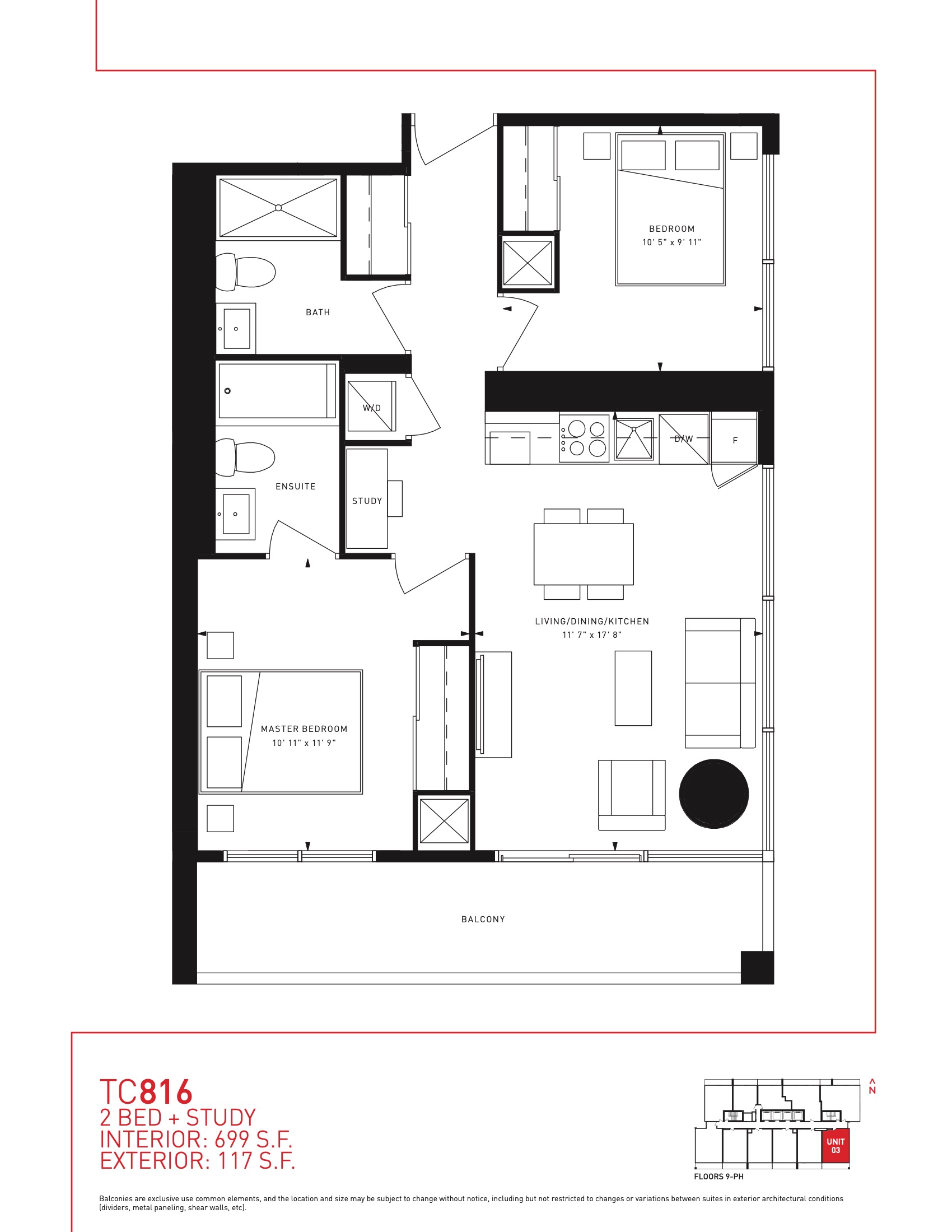 TC816 floor plan