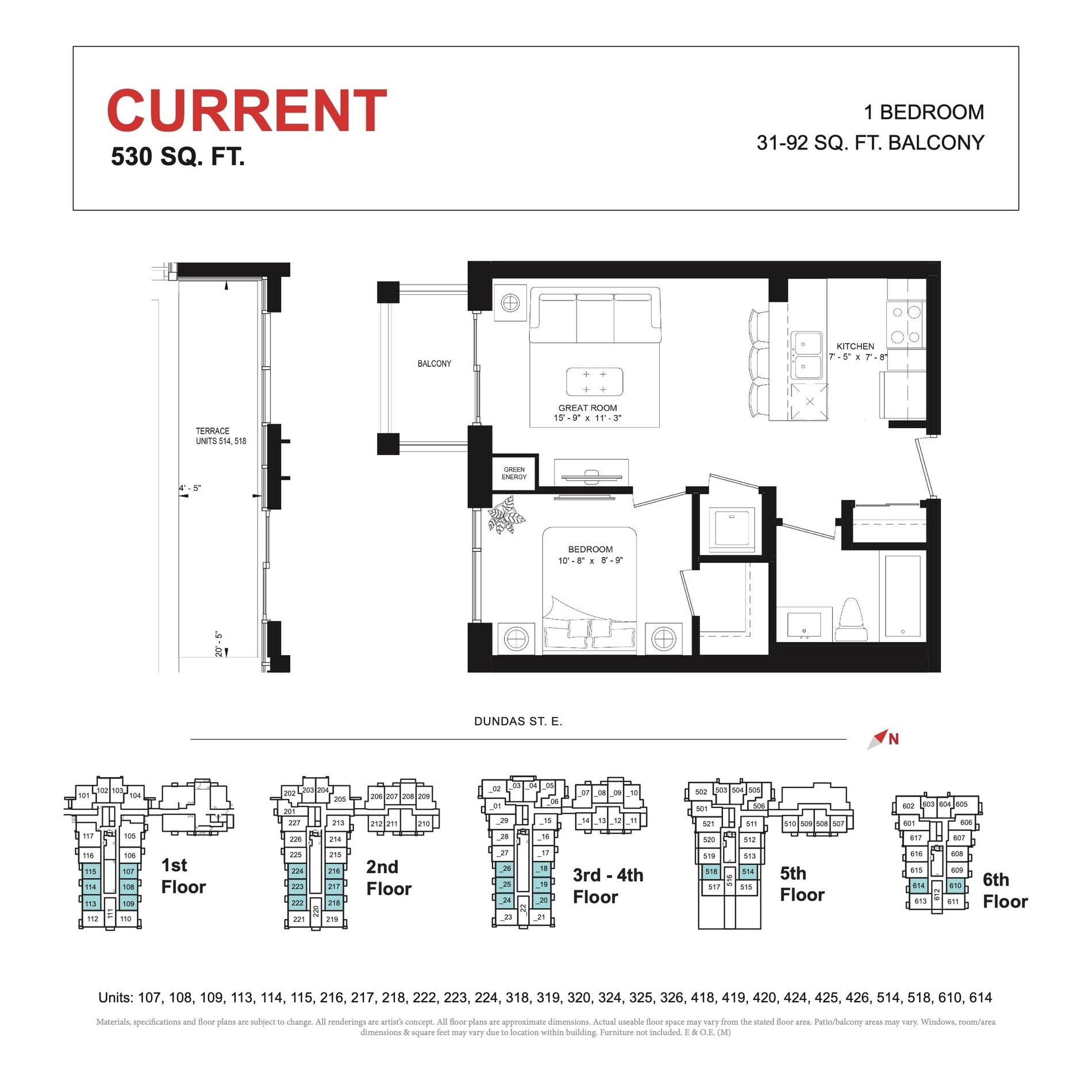 Current floor plan