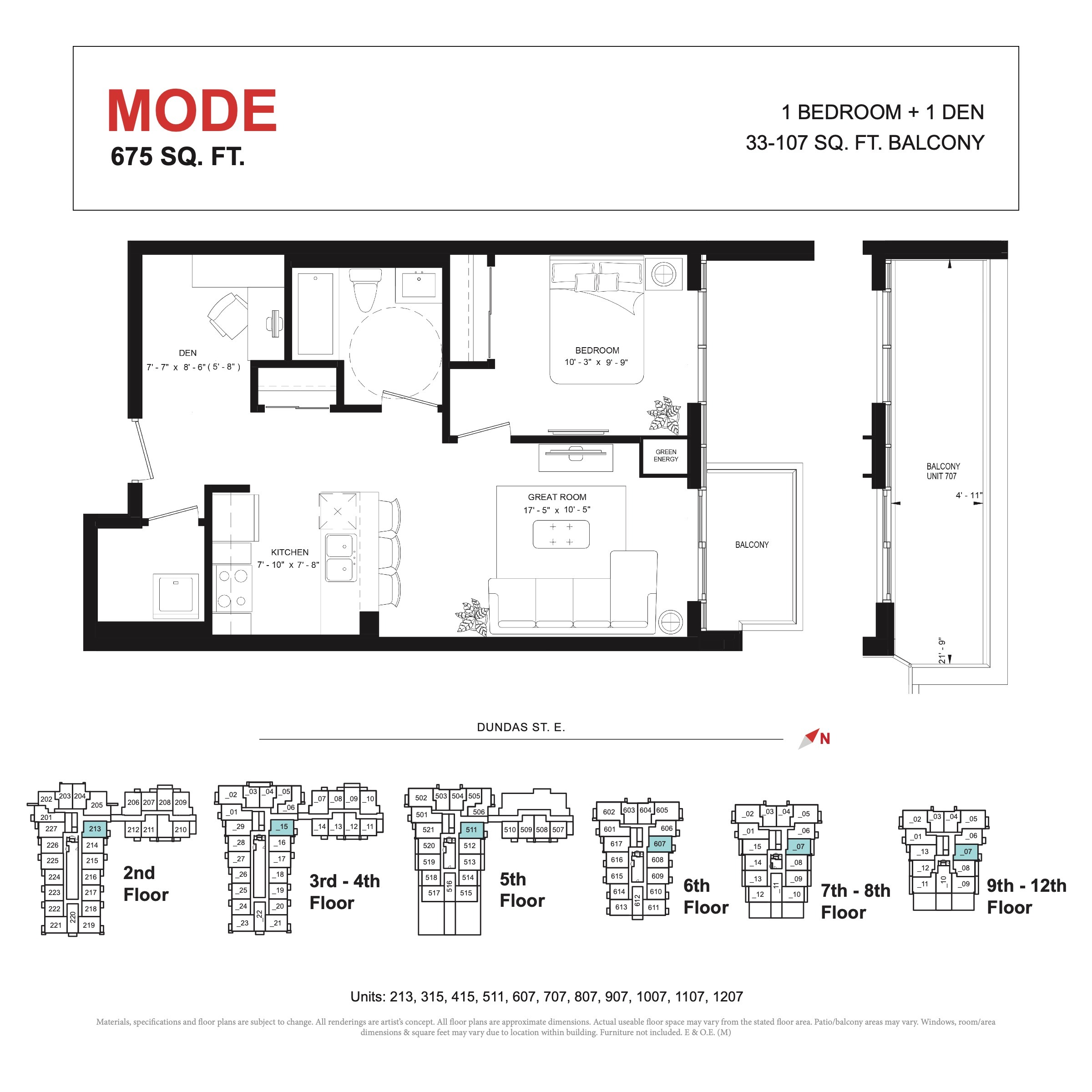 Mode floor plan