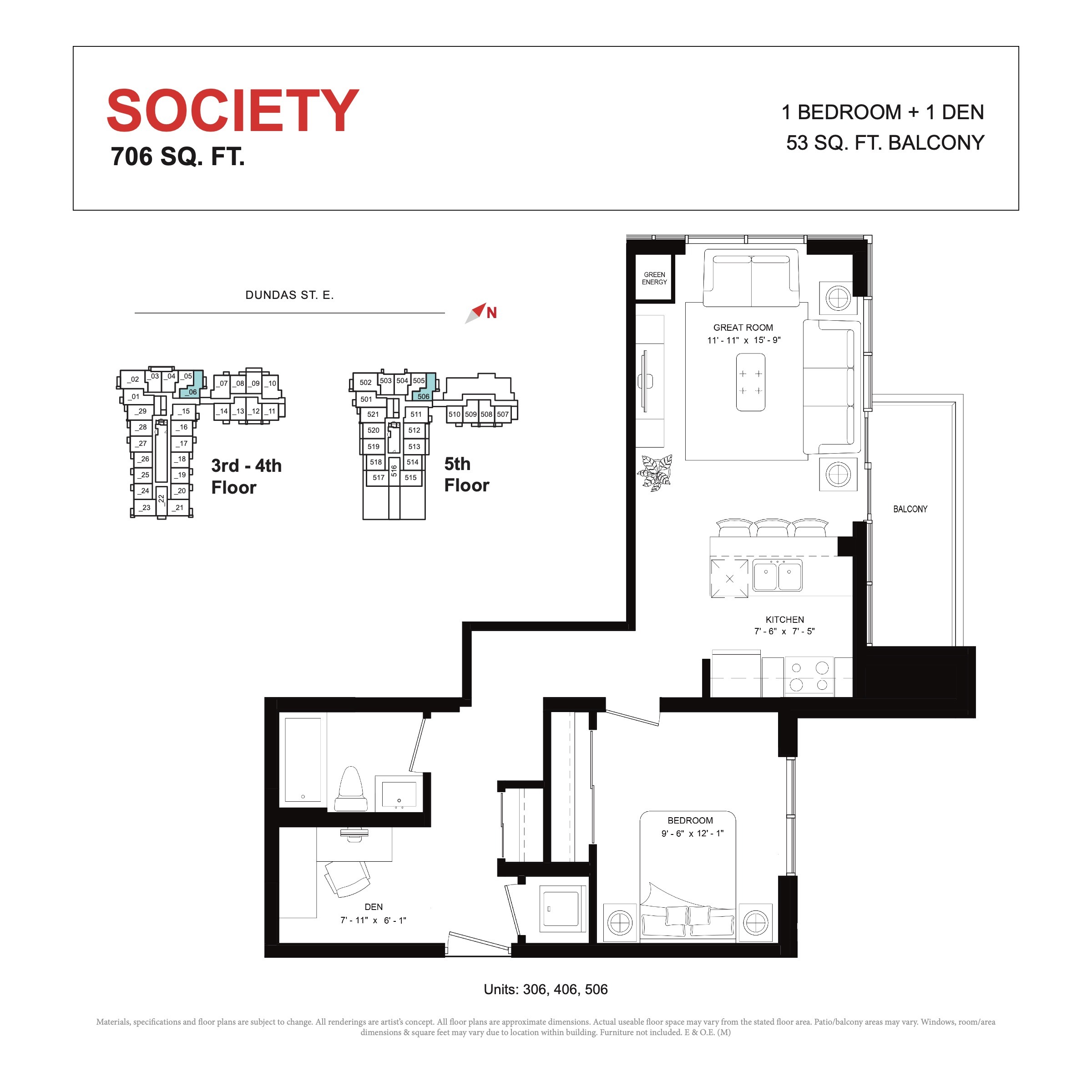 Society floor plan
