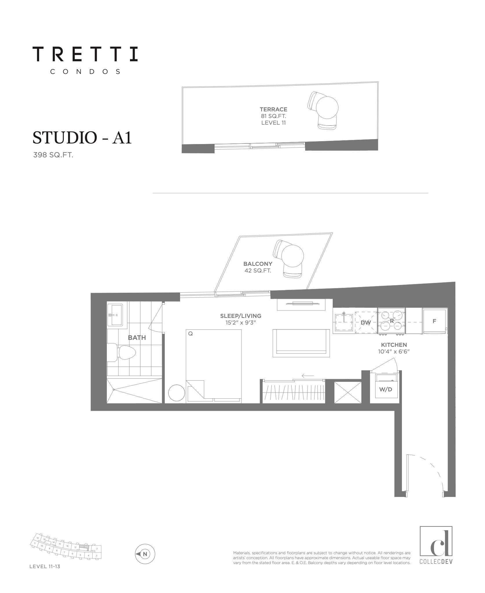 A1 floor plan