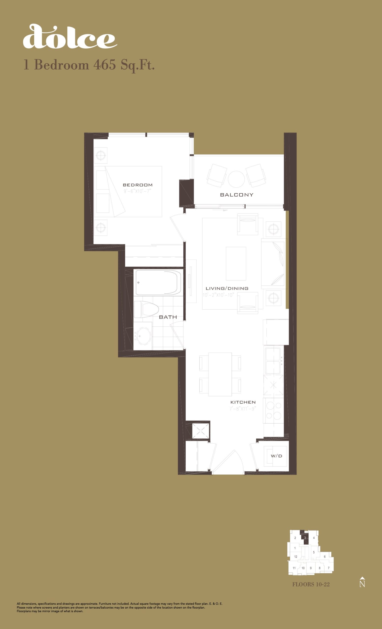 Dolce floor plan