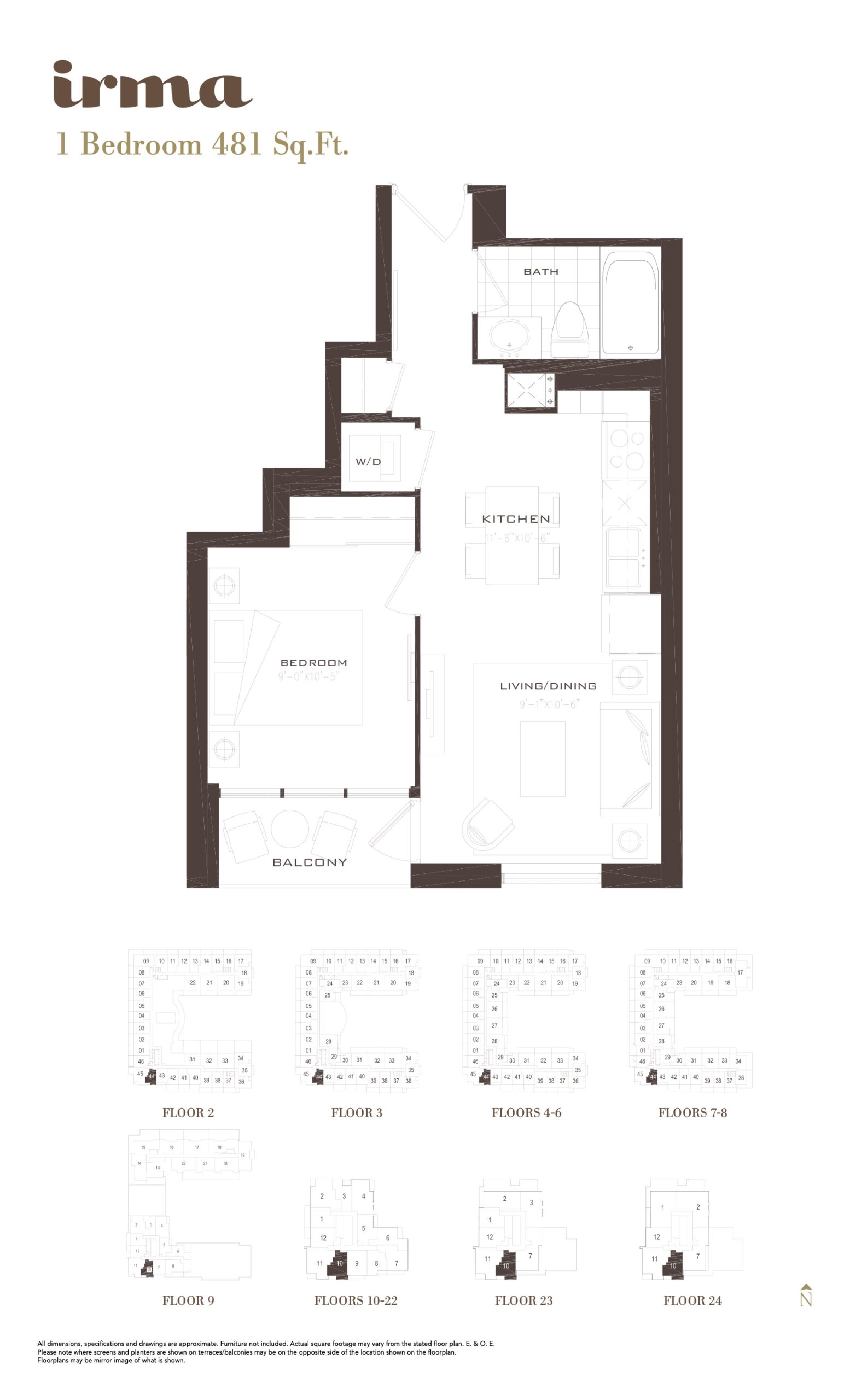 Irma floor plan