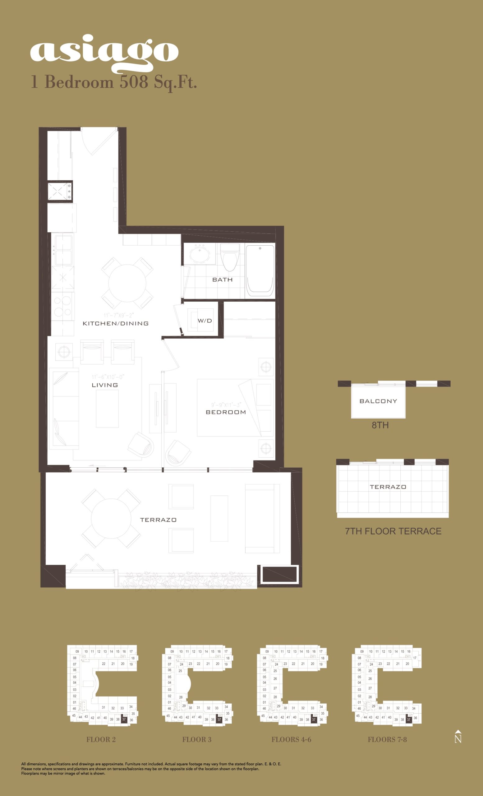 Asiago floor plan
