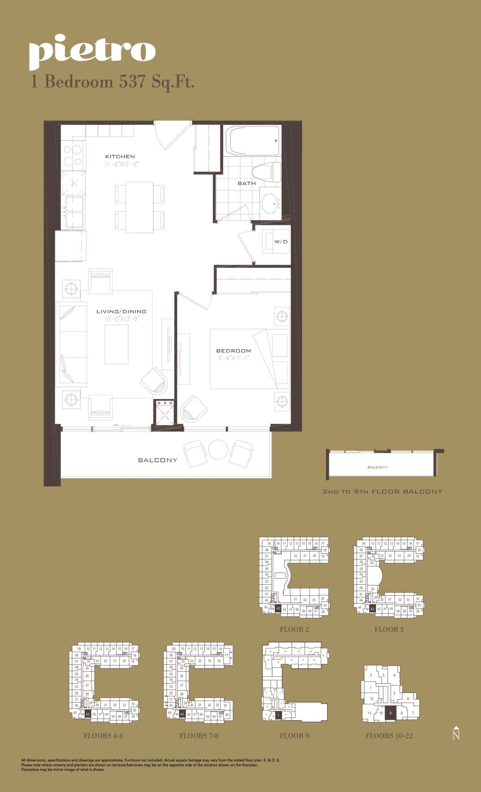 Pietro floor plan