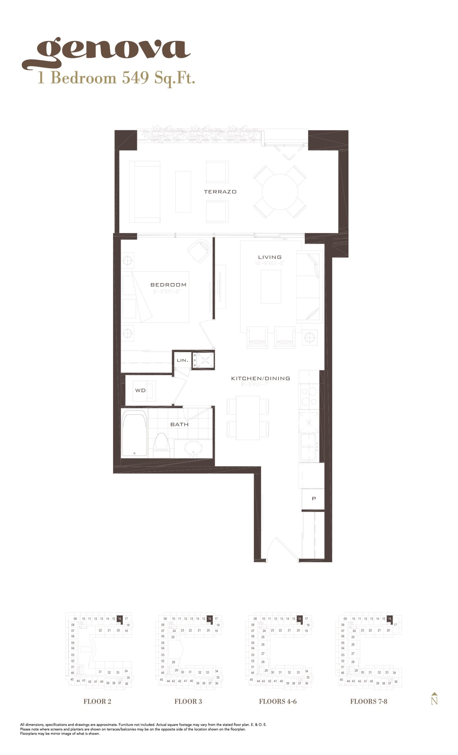 Genova floor plan