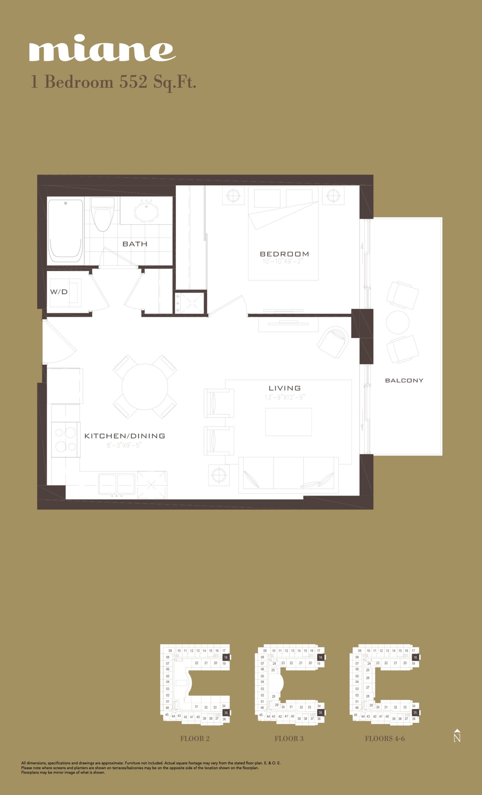 Miane floor plan