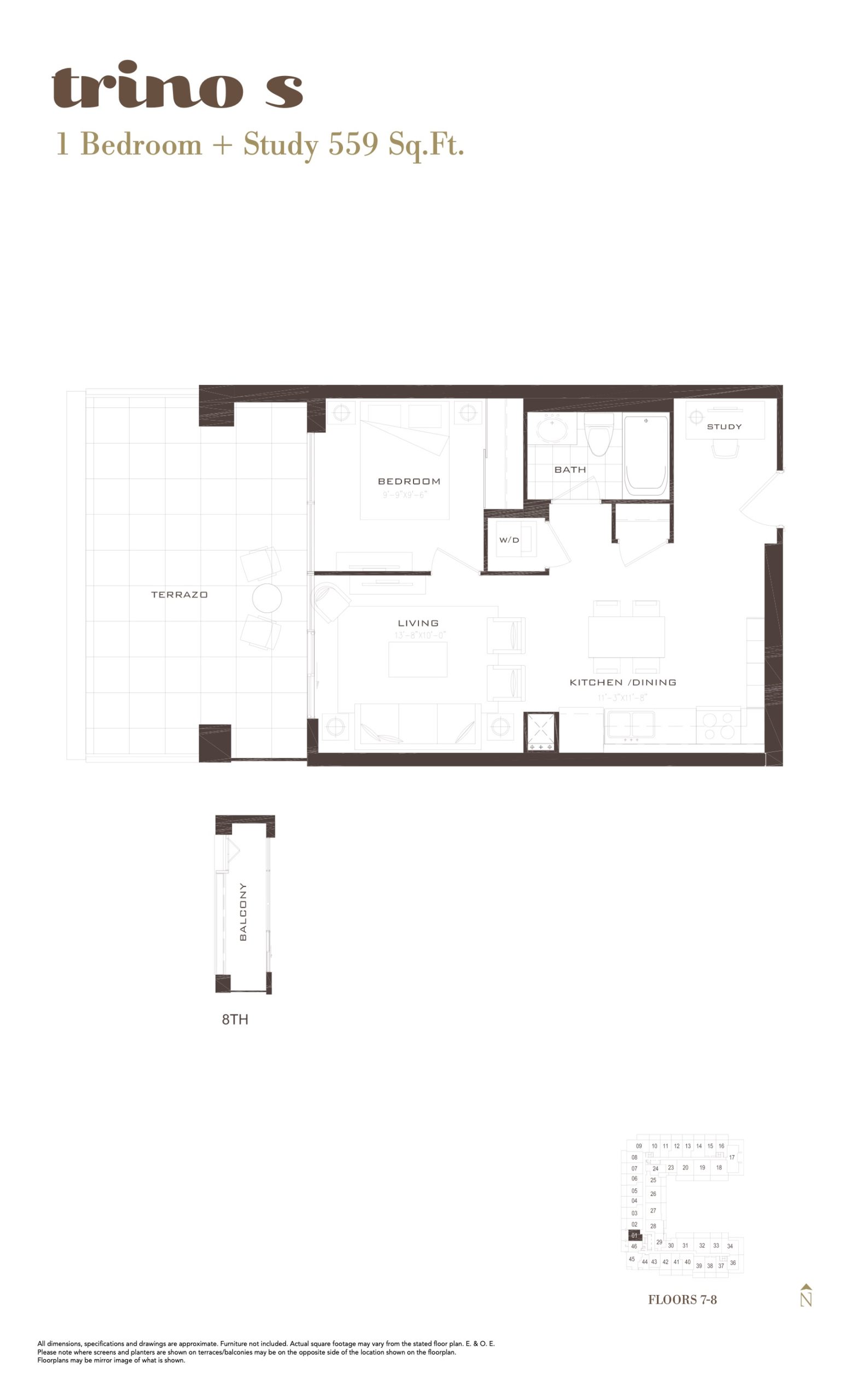 Trino S floor plan