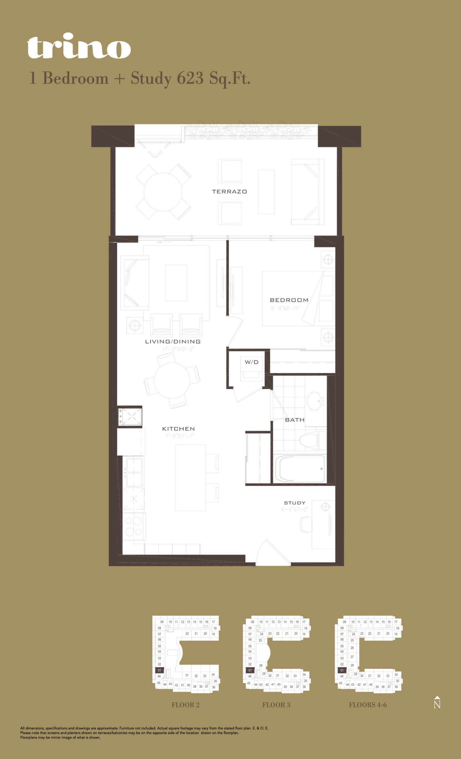 Trino floor plan