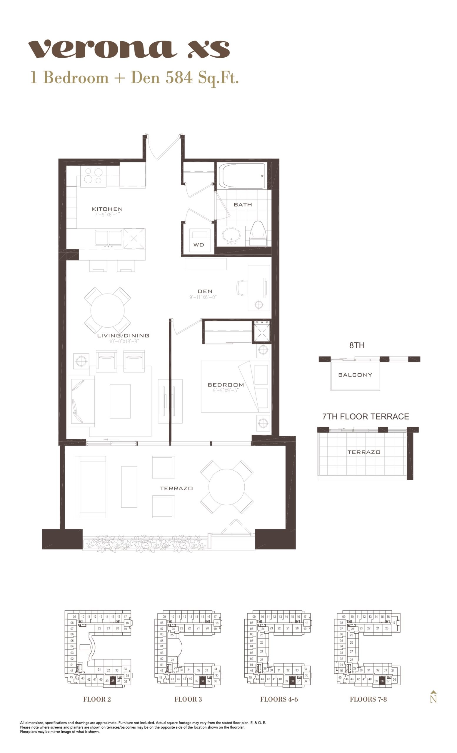 Verona XS floor plan