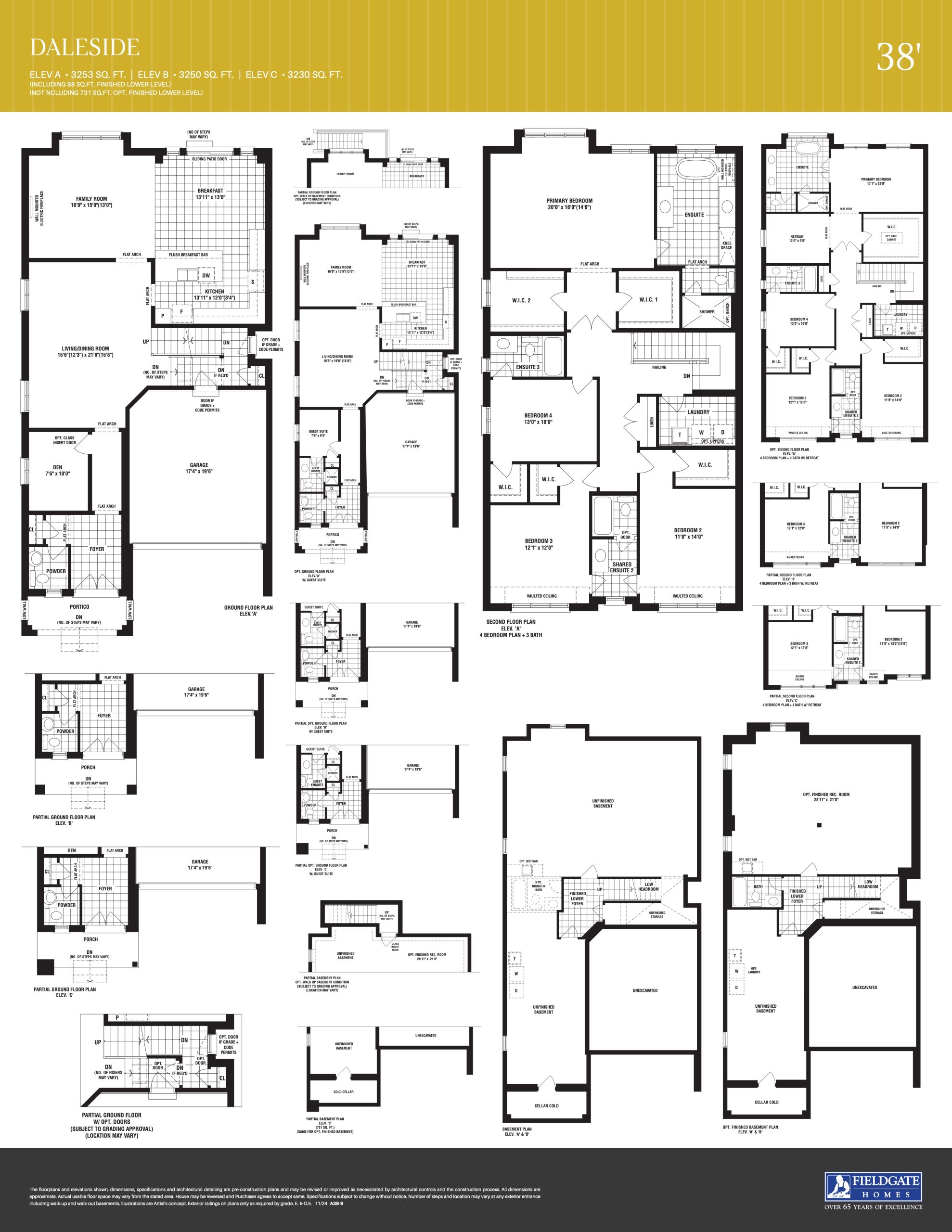 Daleside floor plan