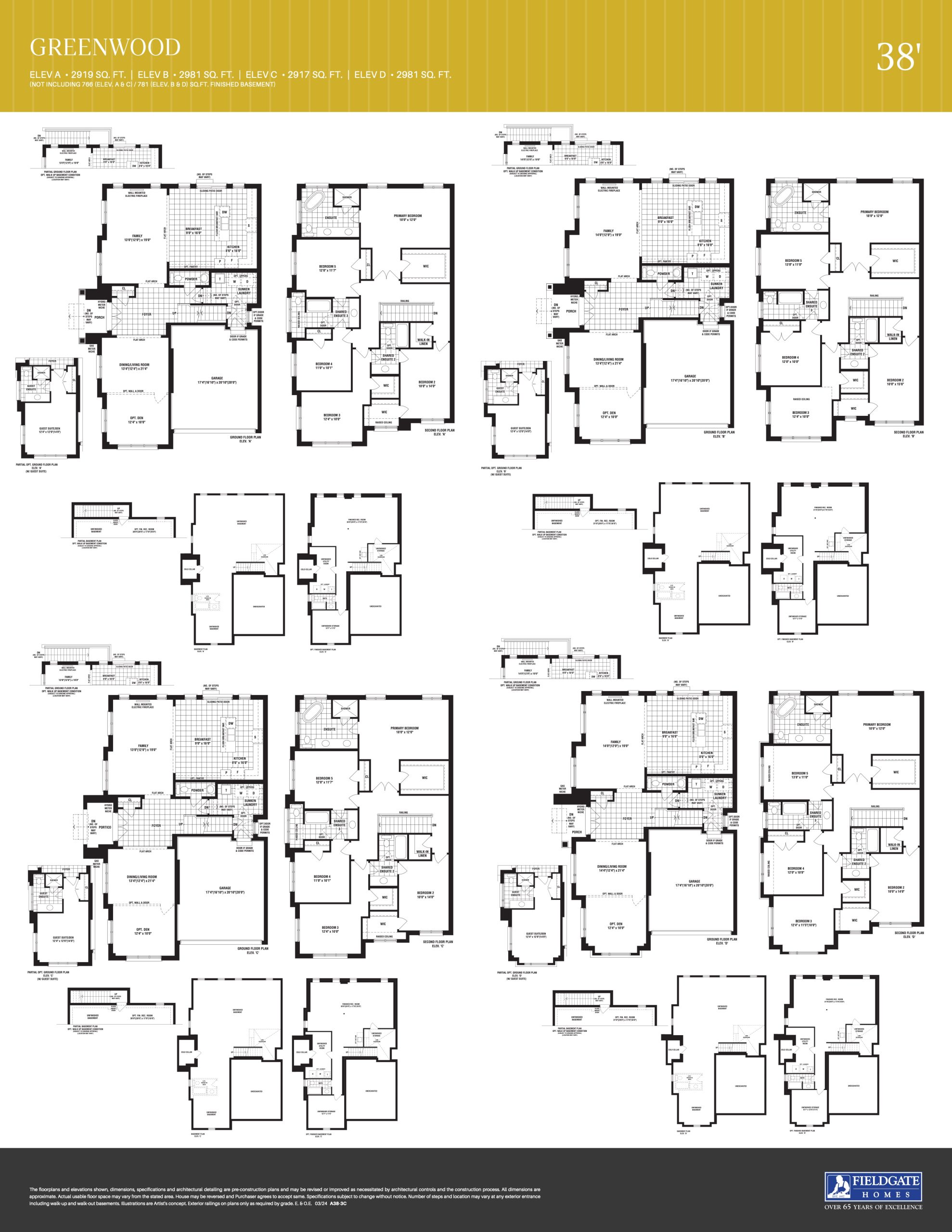 Greenwood - B floor plan