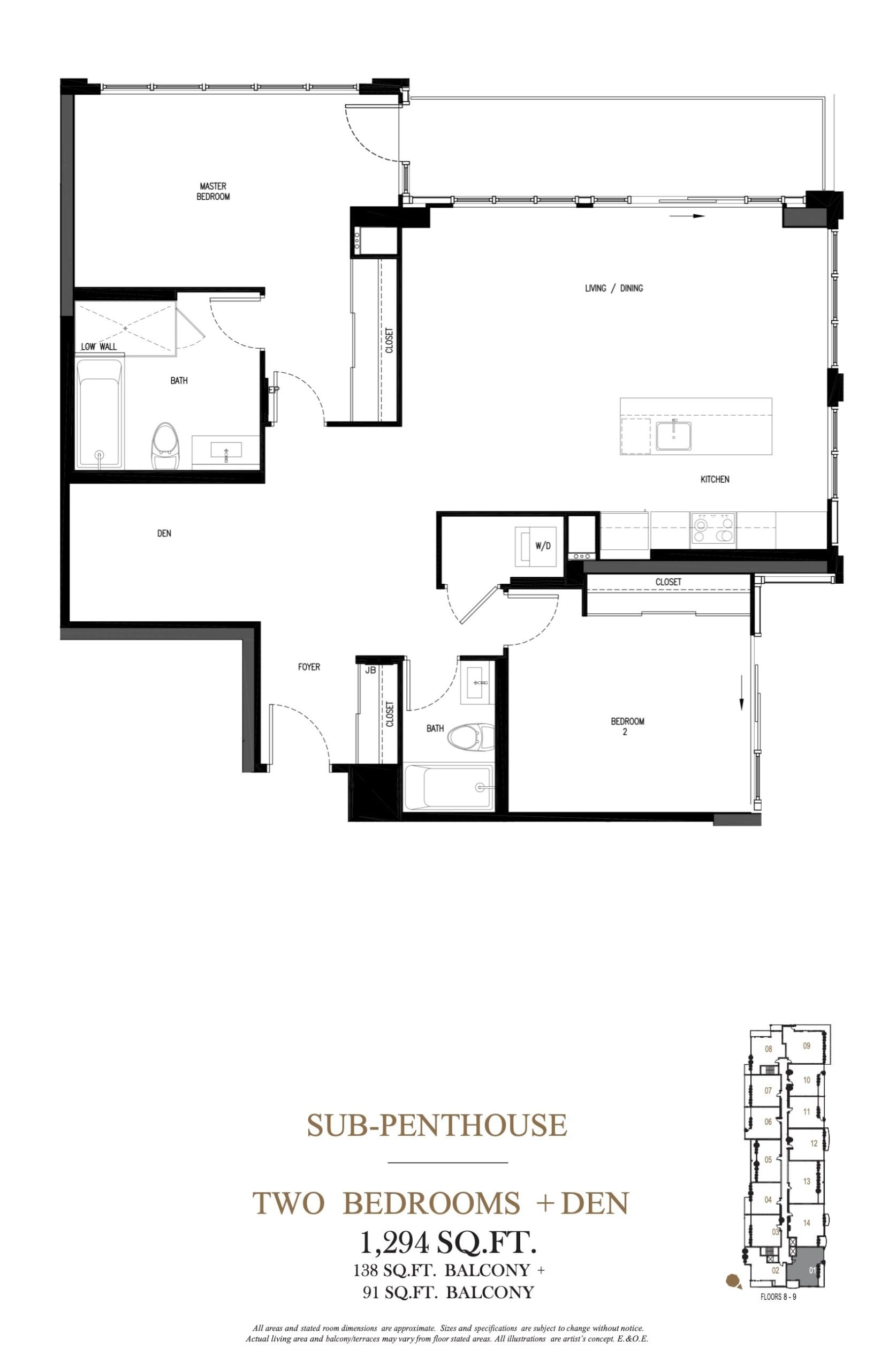 SPH - 801 floor plan