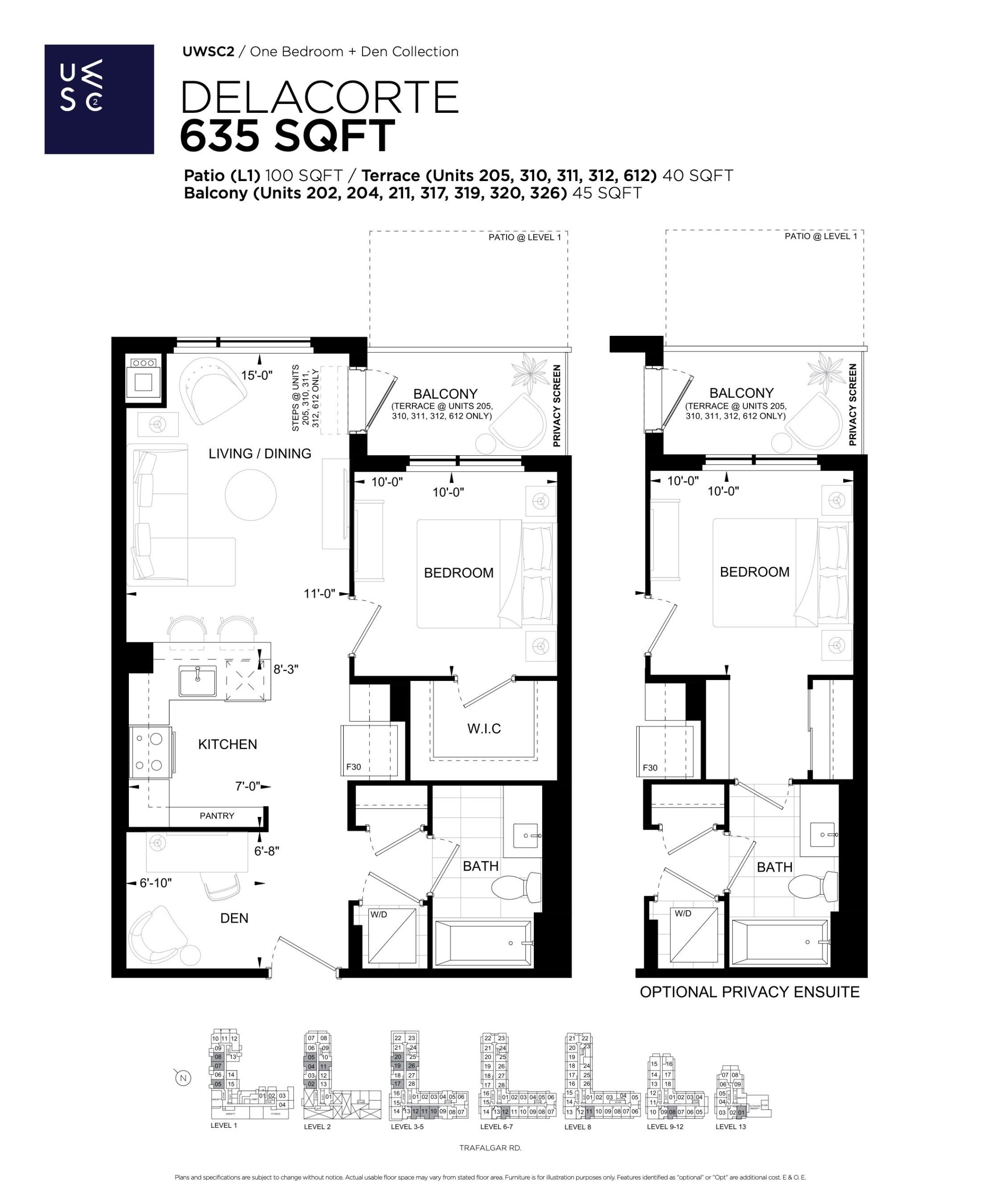 Delacorte floor plan