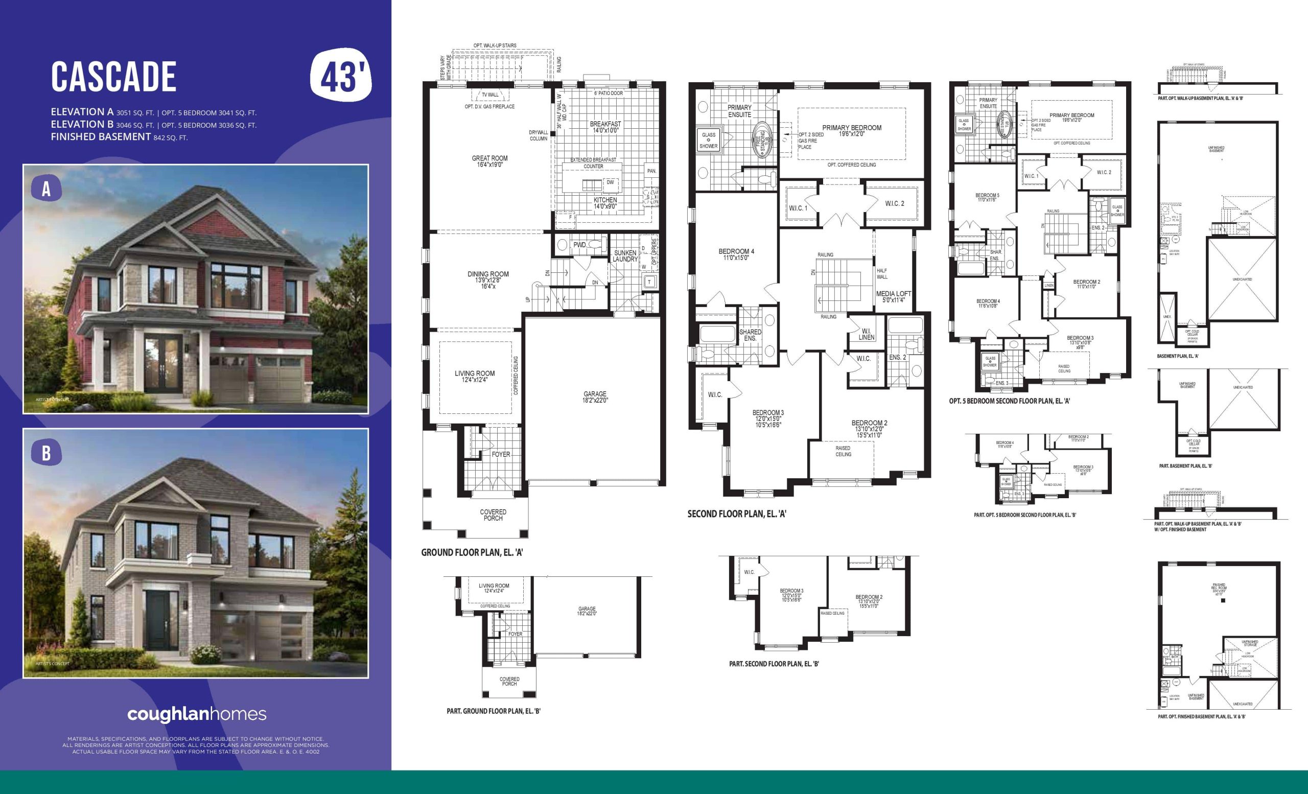 Cascade floor plan