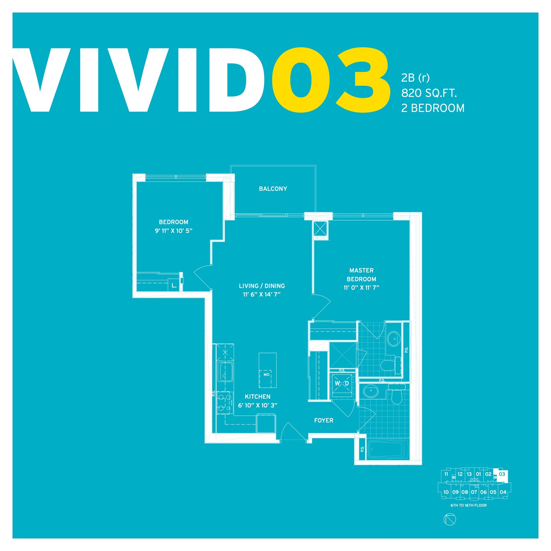 Vivid 03 1F floor plan