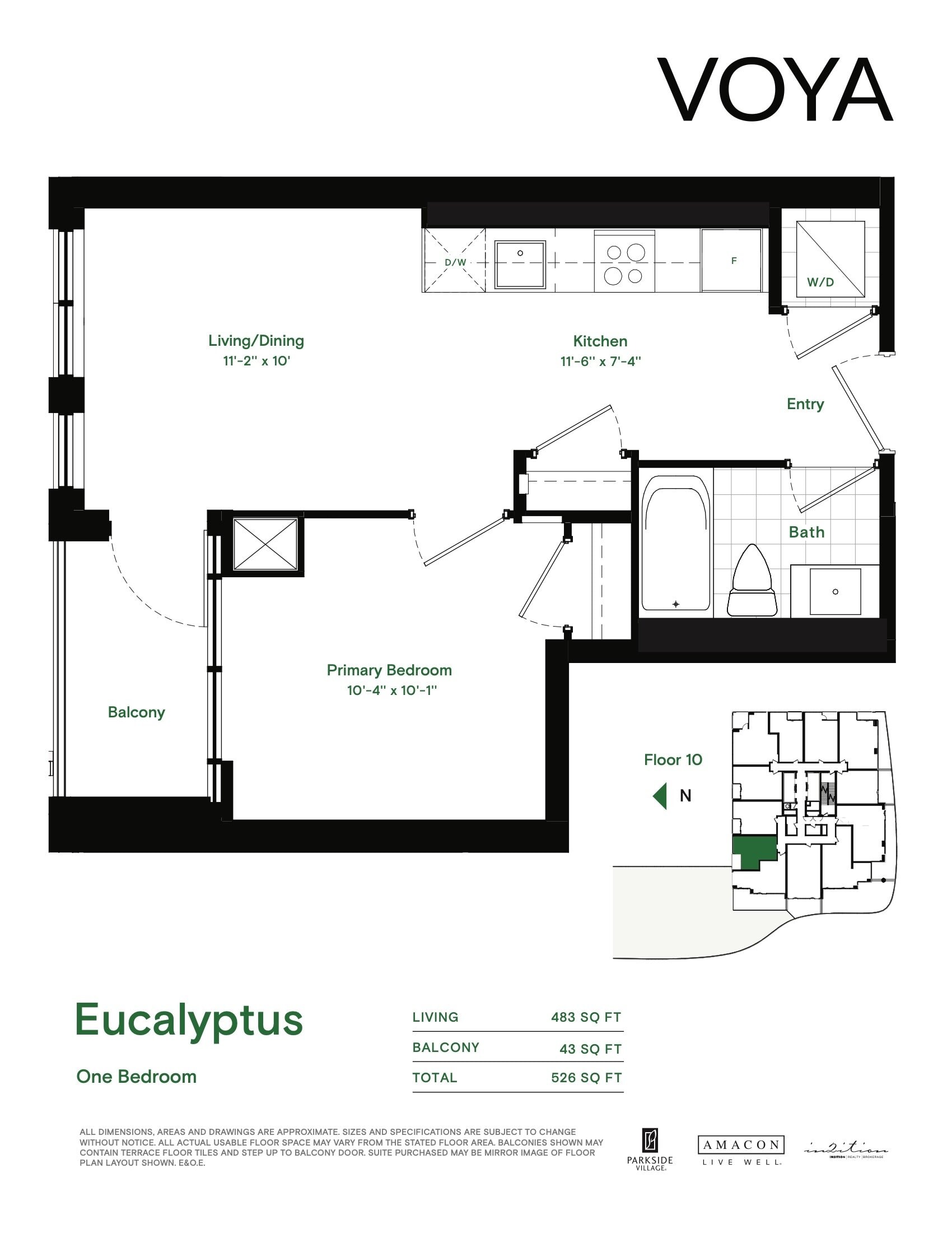 Eucalyptus (Podium) floor plan