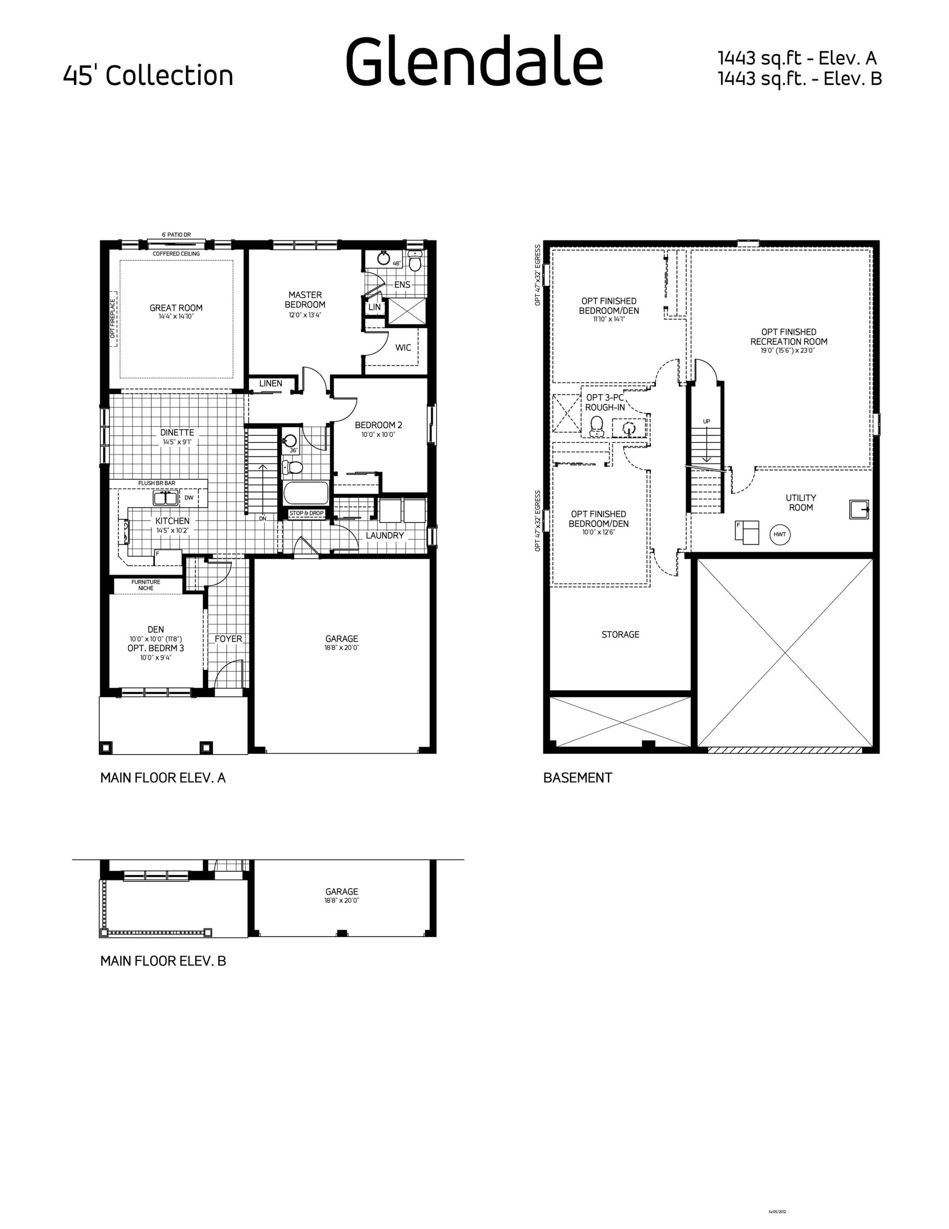 Glendale floor plan