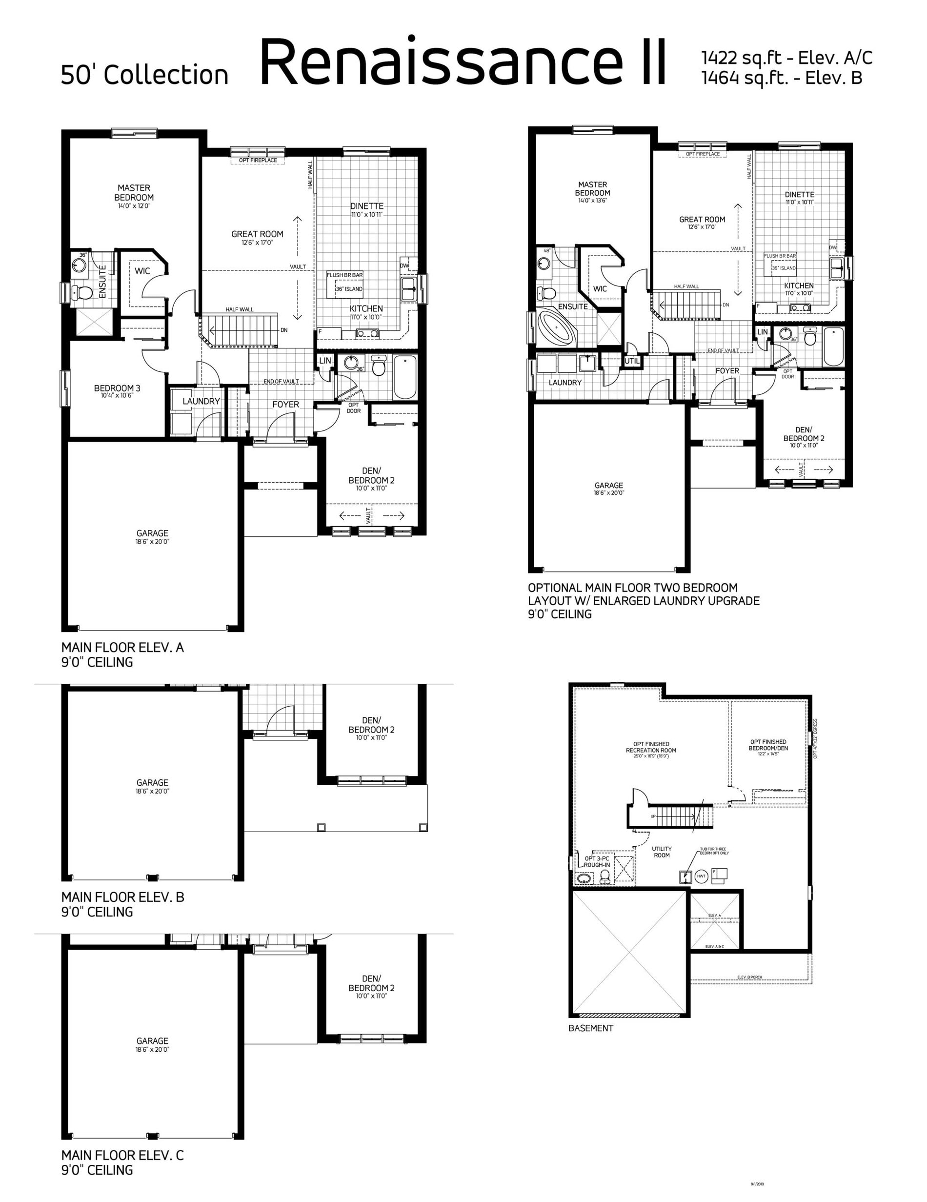 Renaissance II floor plan