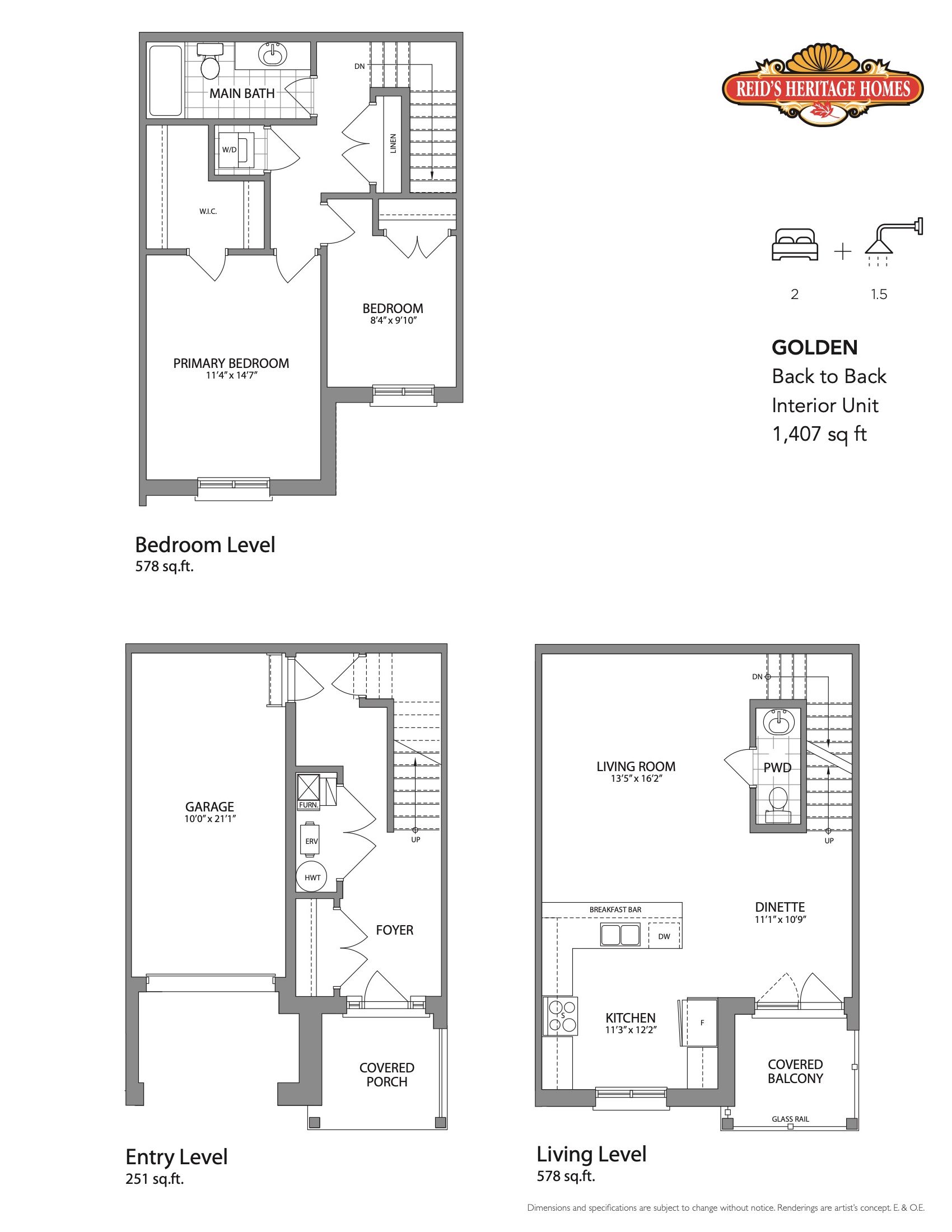 Golden floor plan