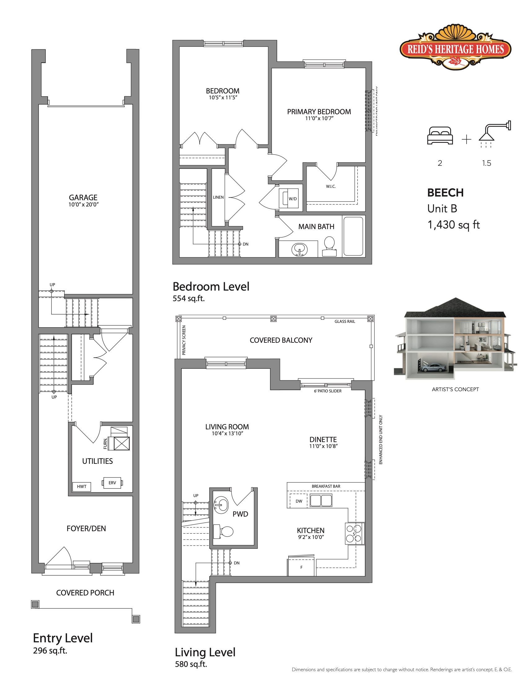 Beech (Oakhurst Collection) floor plan