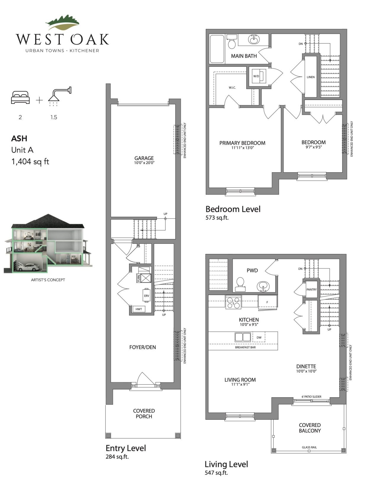 Ash (Oakhurst Collection) floor plan