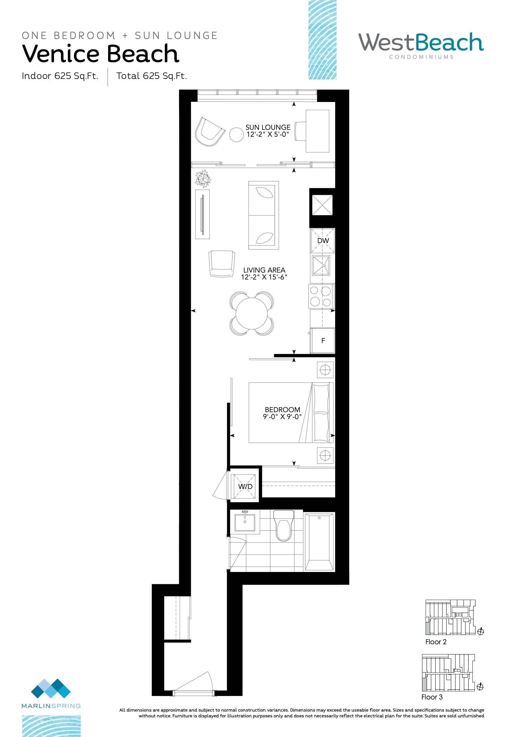 Venice Beach floor plan