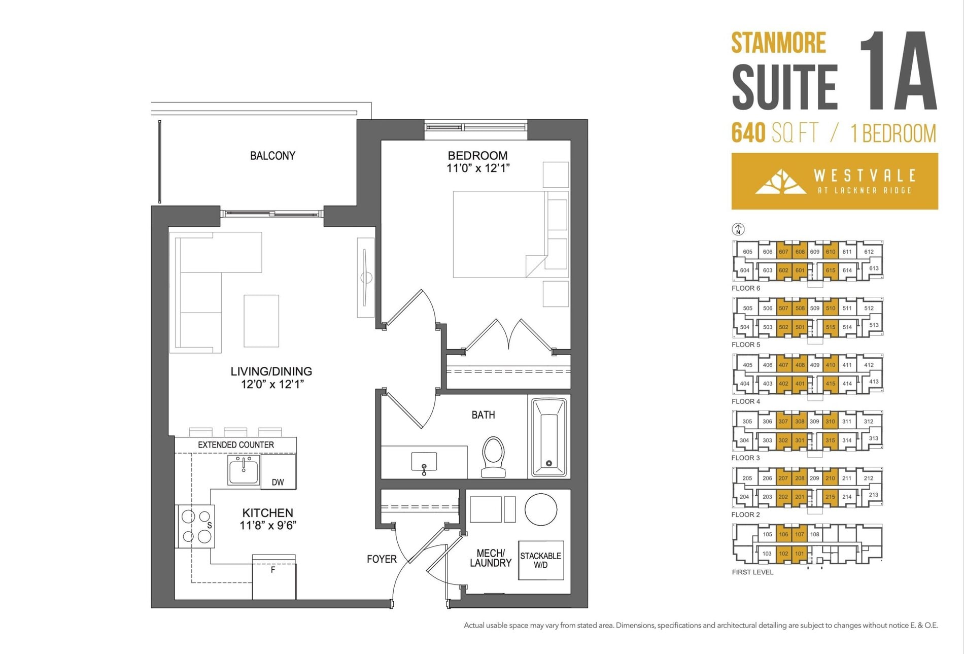 Stanmore Suite 1A floor plan