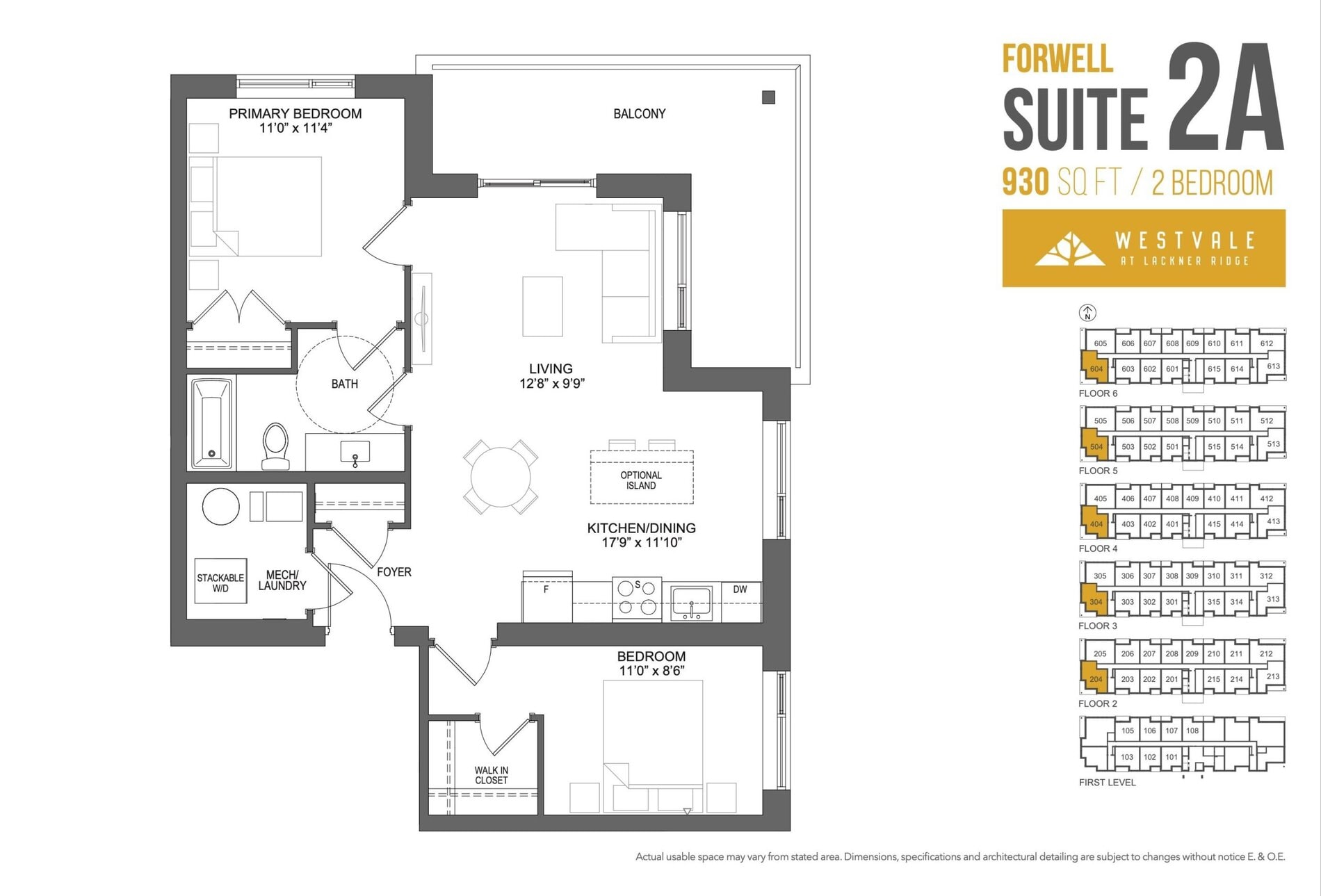 Forwell Suite 2A floor plan