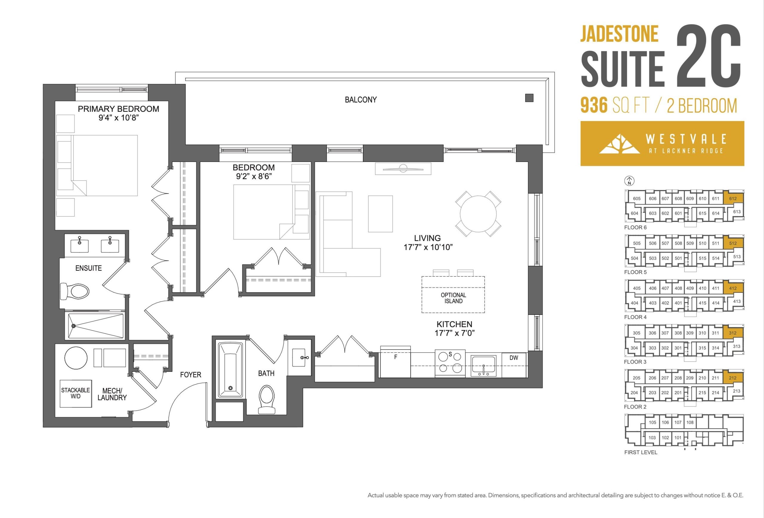 Jadestone Suite 2C floor plan