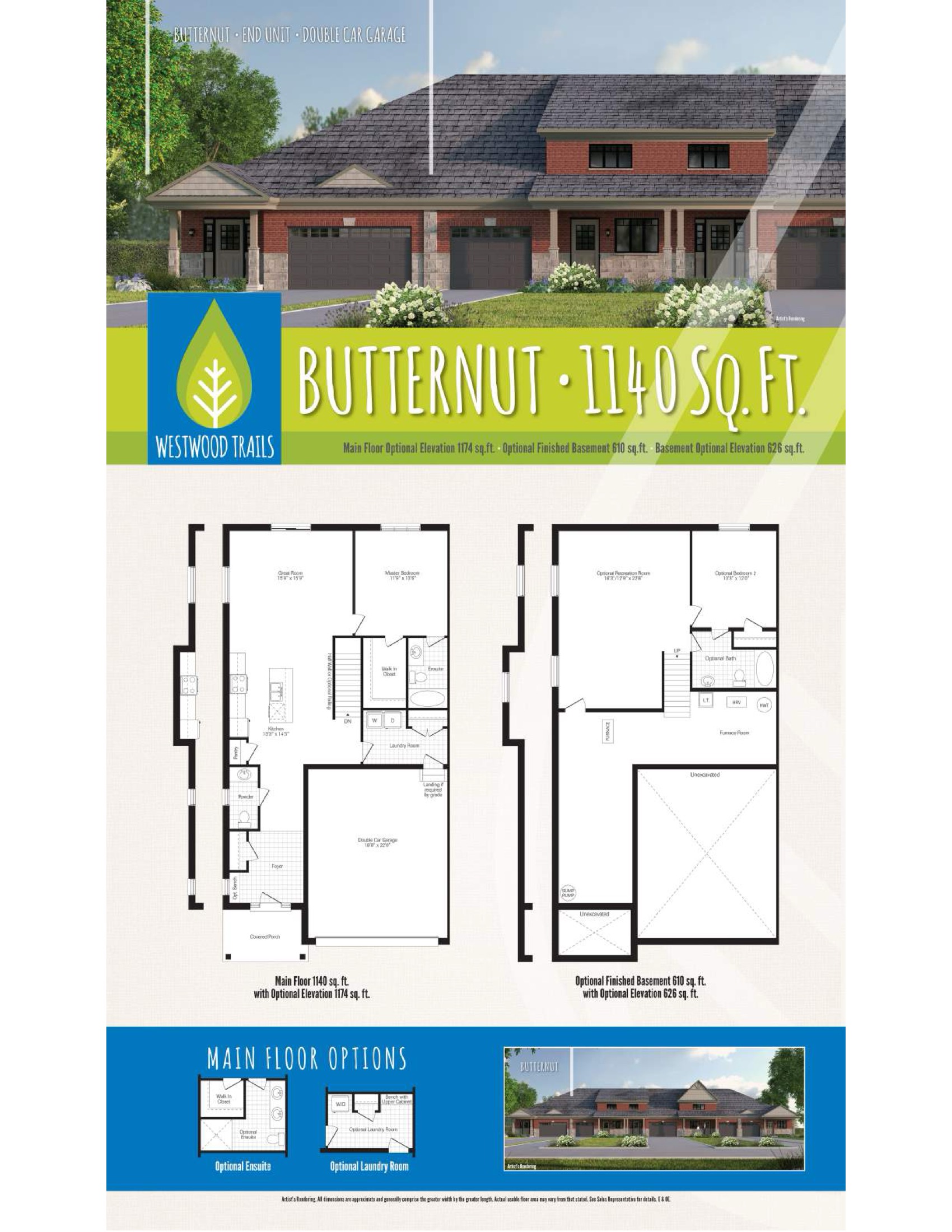 Butternut floor plan