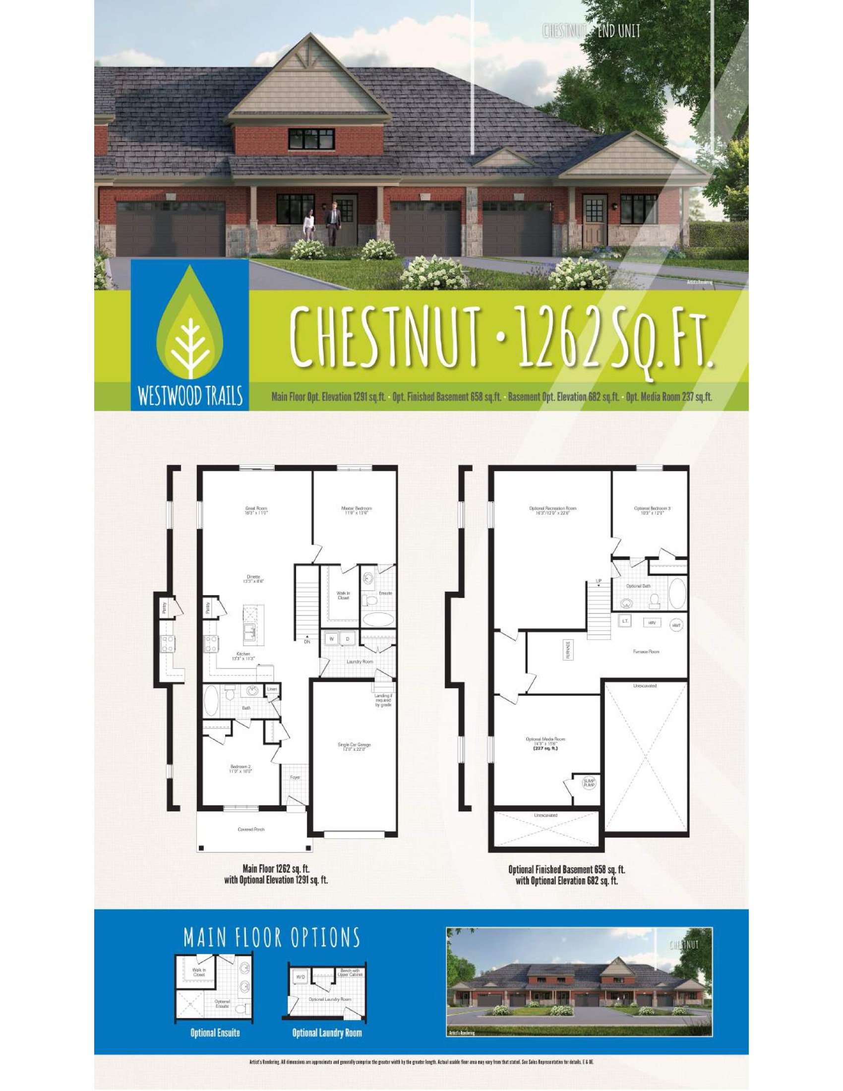 Chestnut floor plan
