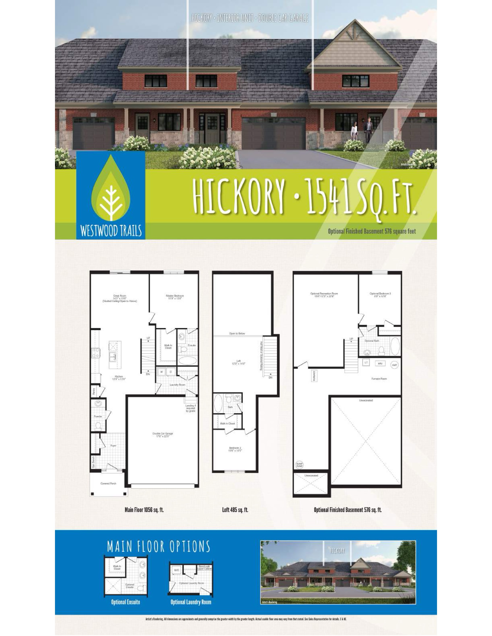 Hickory floor plan