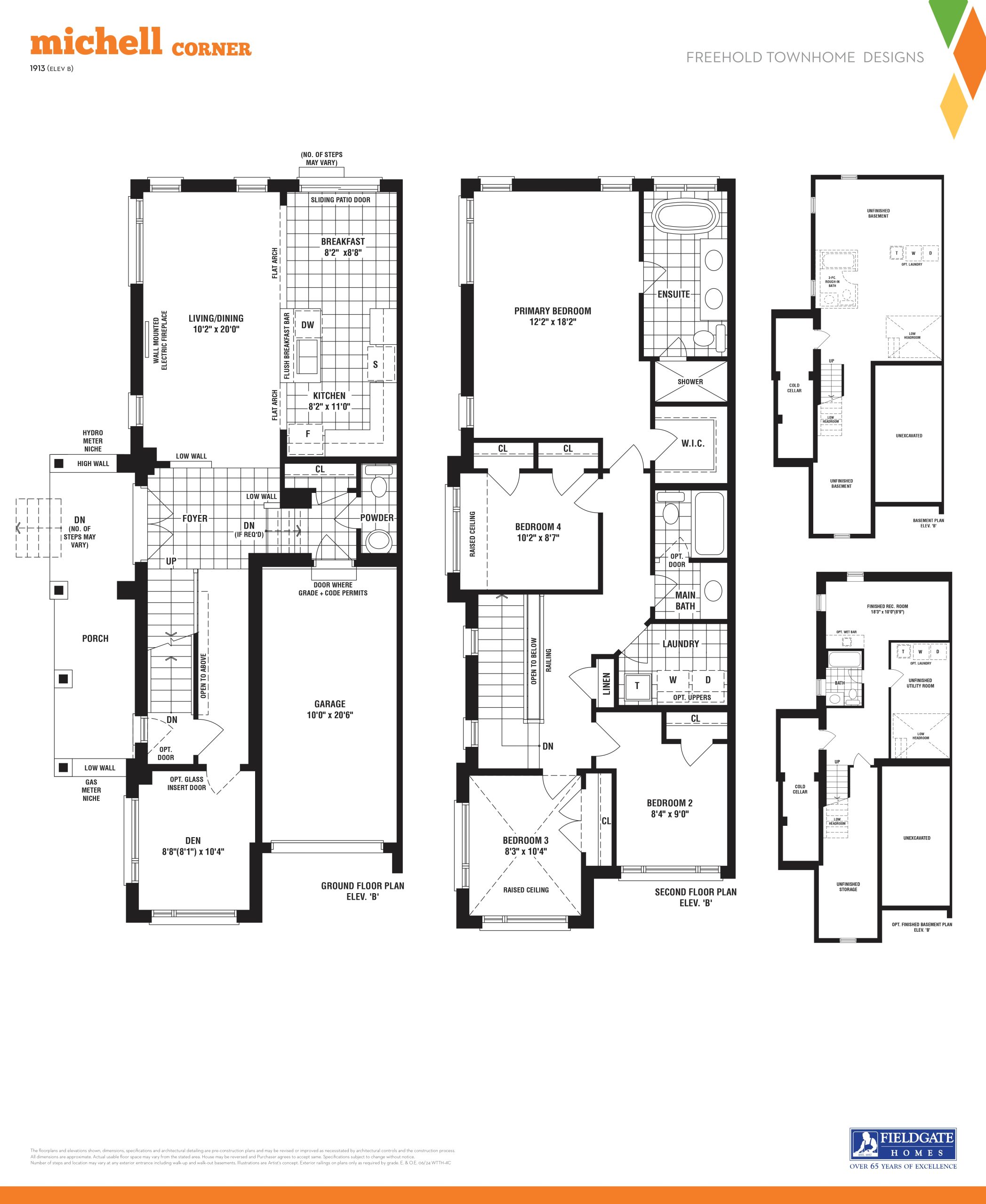 Michell - Corner floor plan