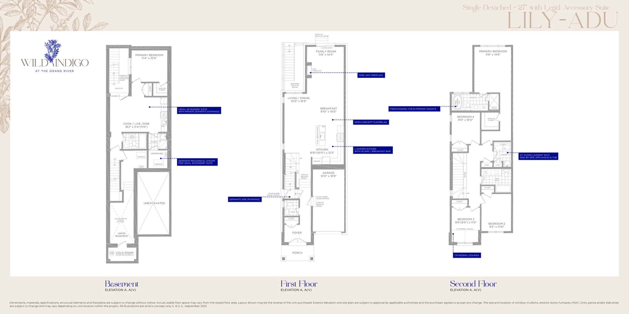 Lily - ADU floor plan