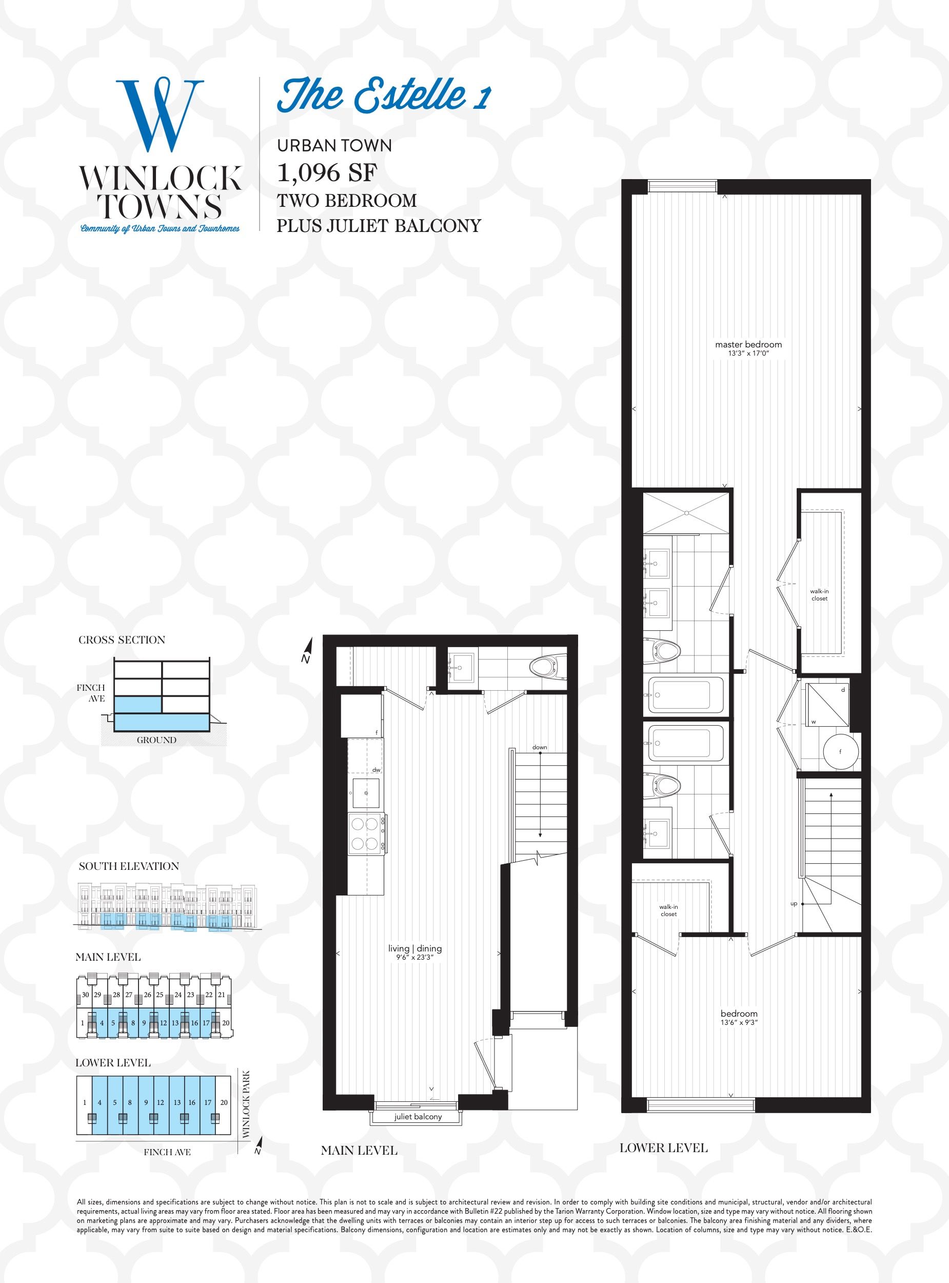 The Estelle 1 floor plan
