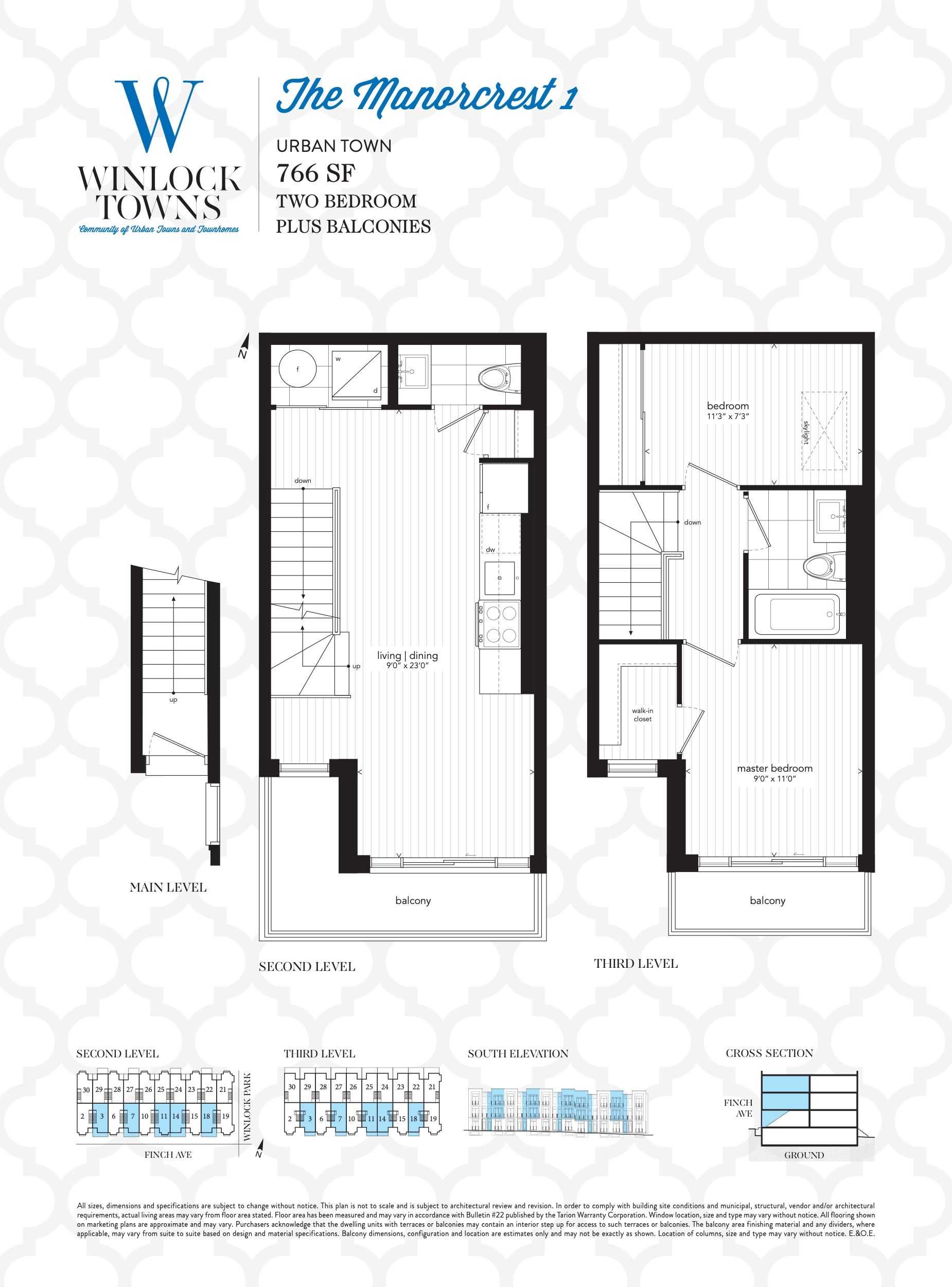 The Manorcrest 1 floor plan