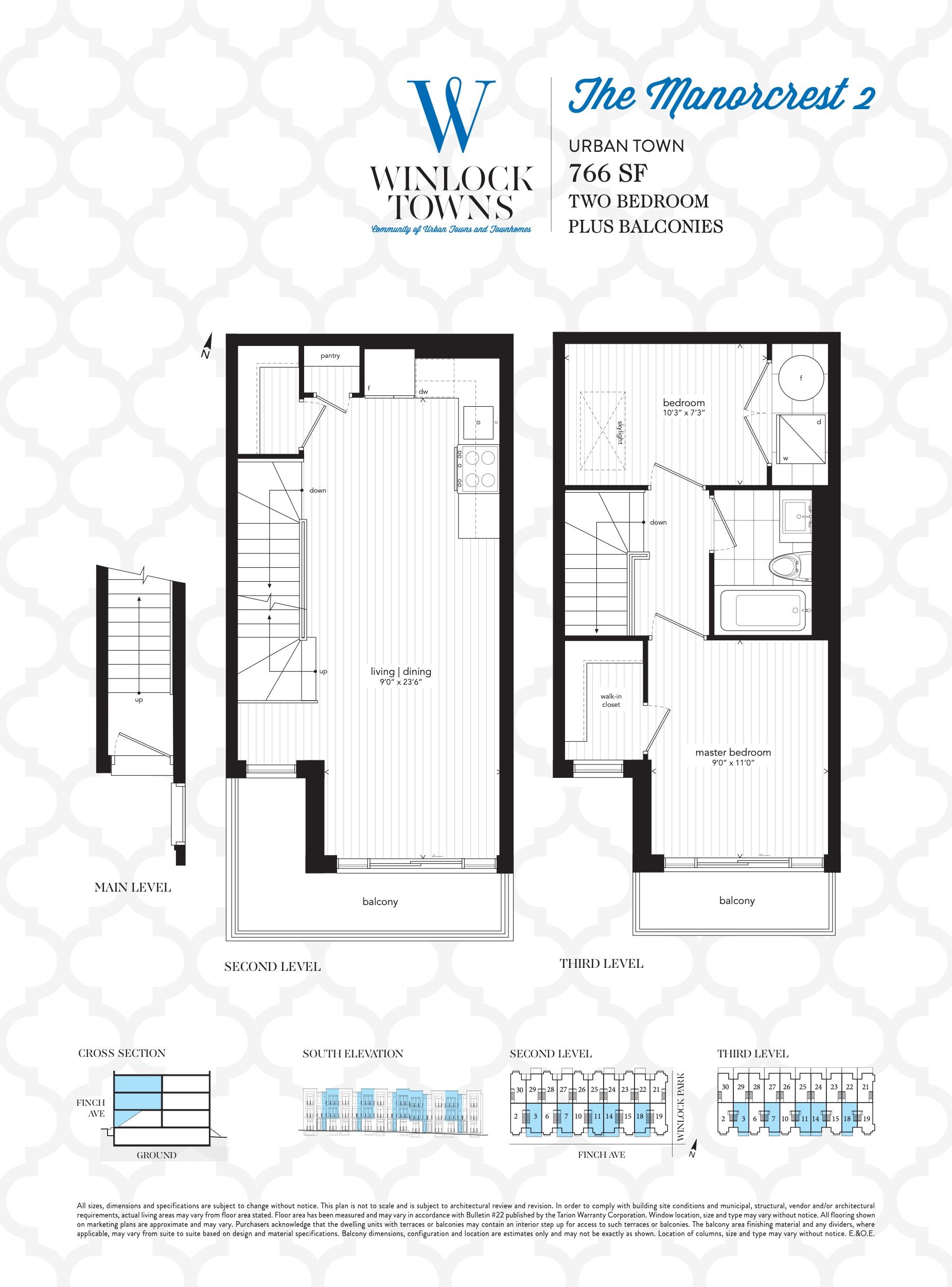 The Manorcrest 2 floor plan