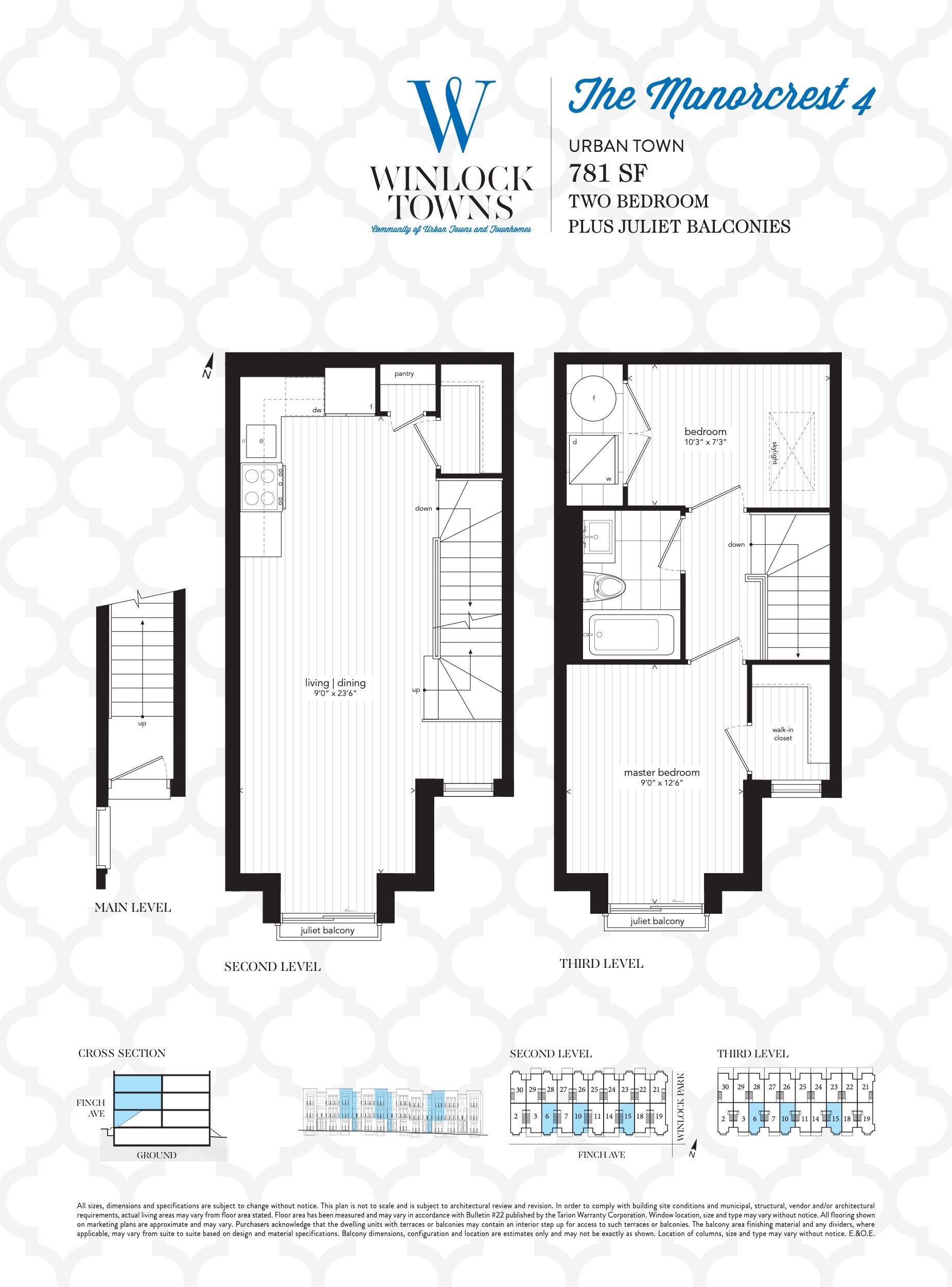 The Manorcrest 4 floor plan
