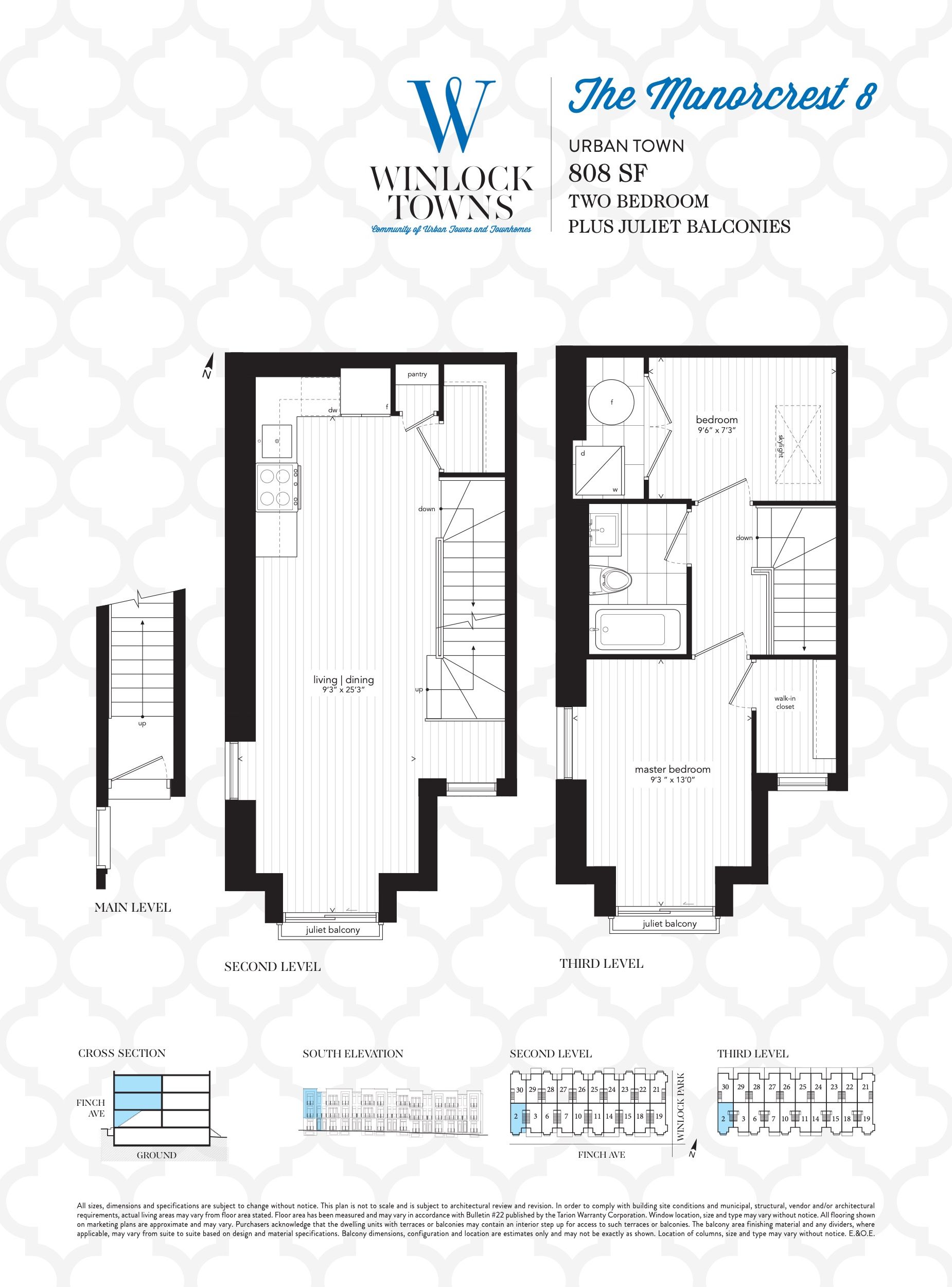 The Manorcrest 8 floor plan