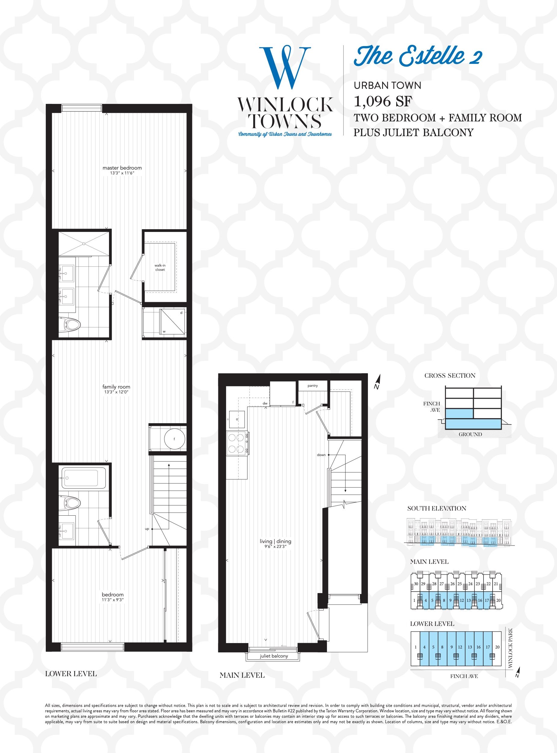 The Estelle 2 floor plan