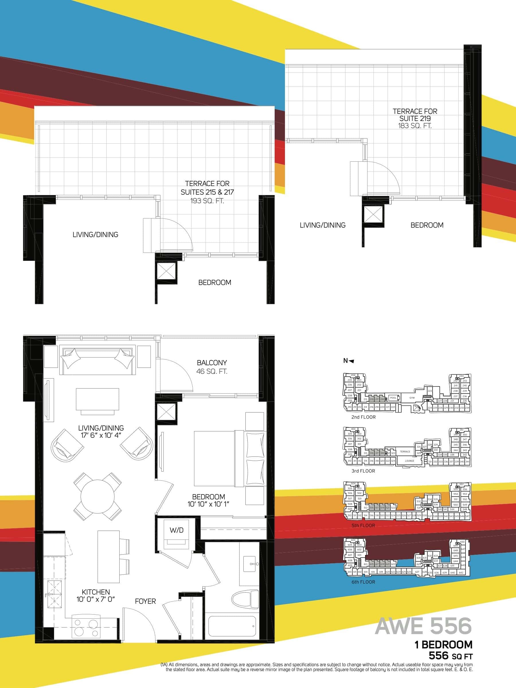 AWE 556 floor plan