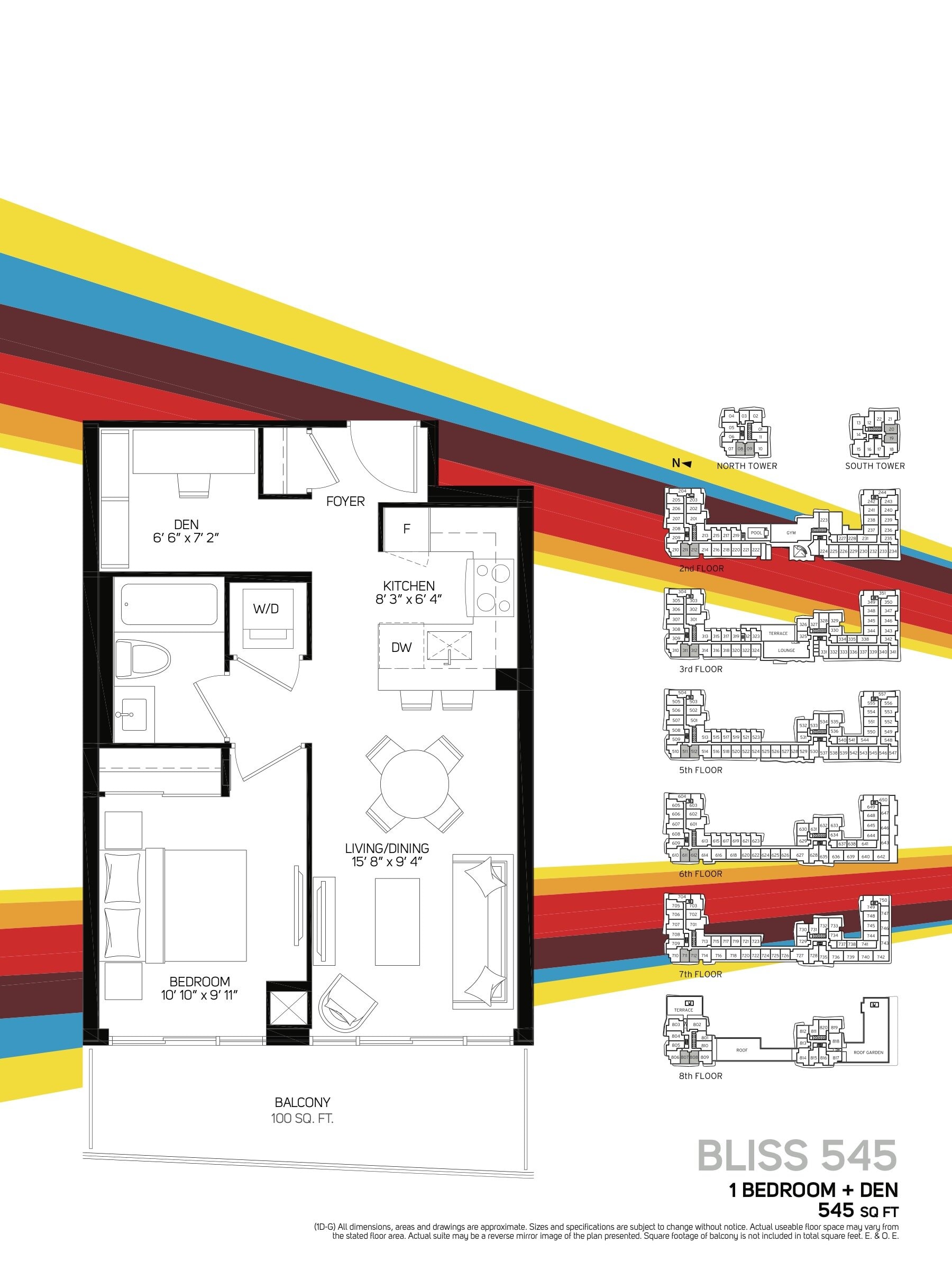 BLISS 545 floor plan