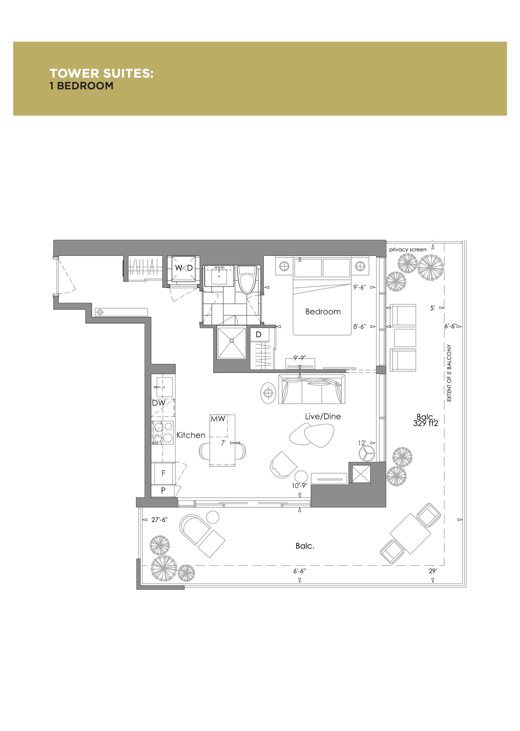 1C floor plan