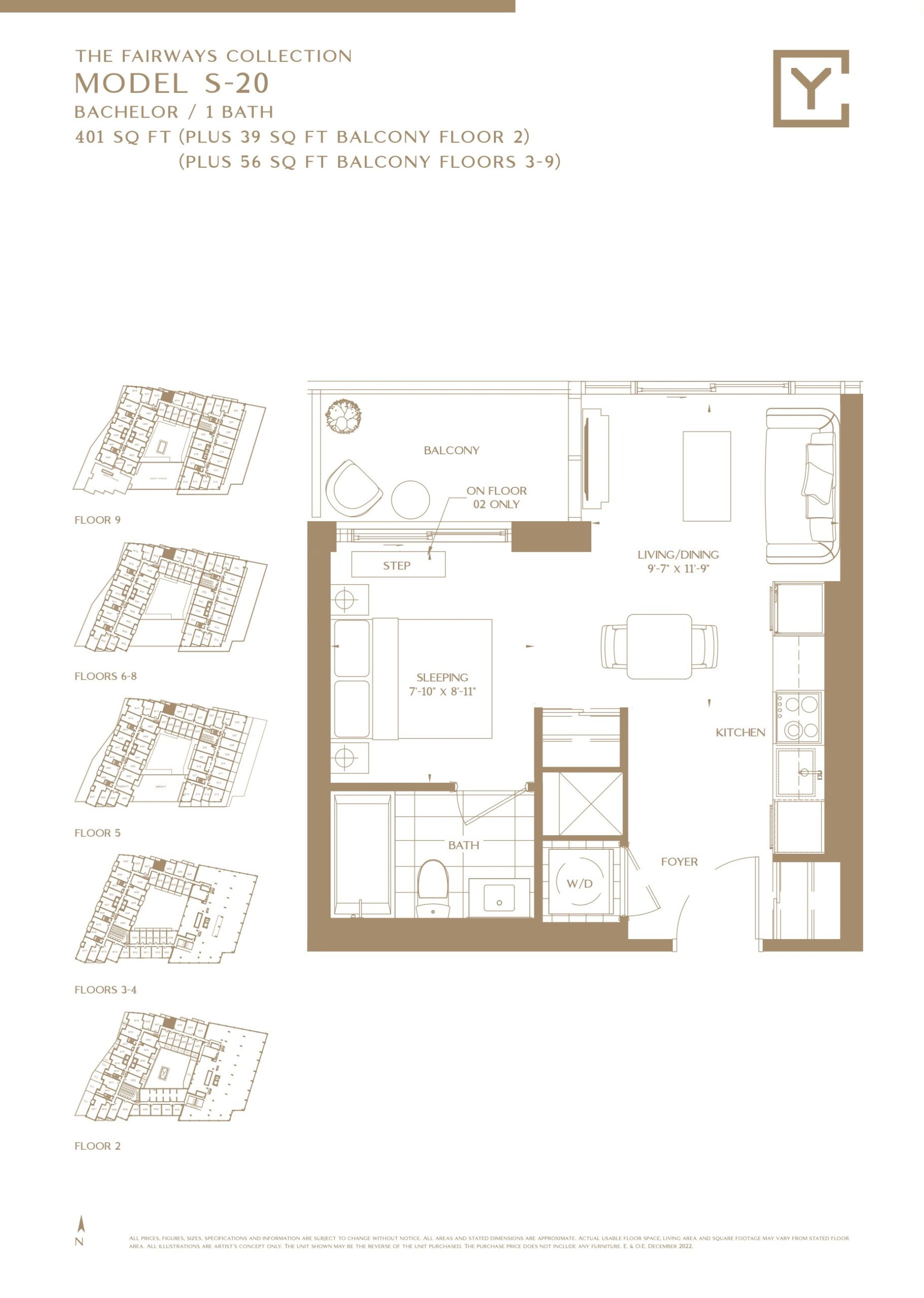 Model S-20 (The Fairways Collection) floor plan