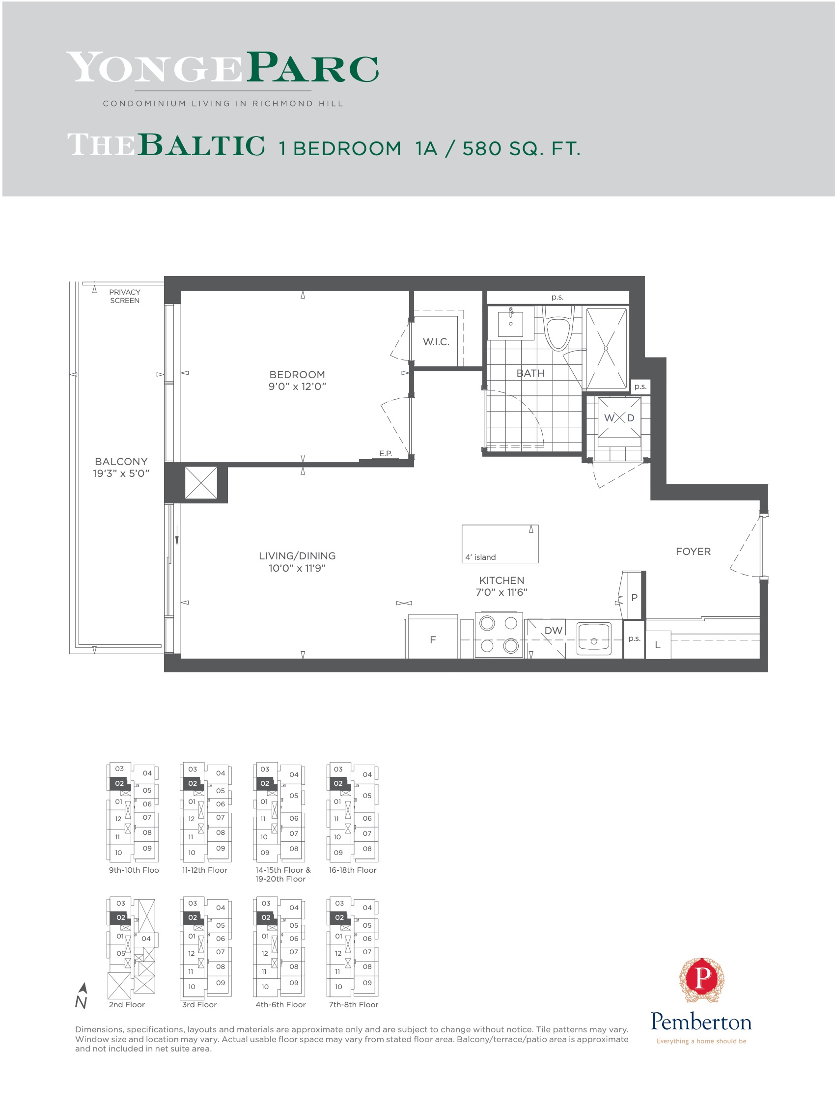 The Baltic floor plan