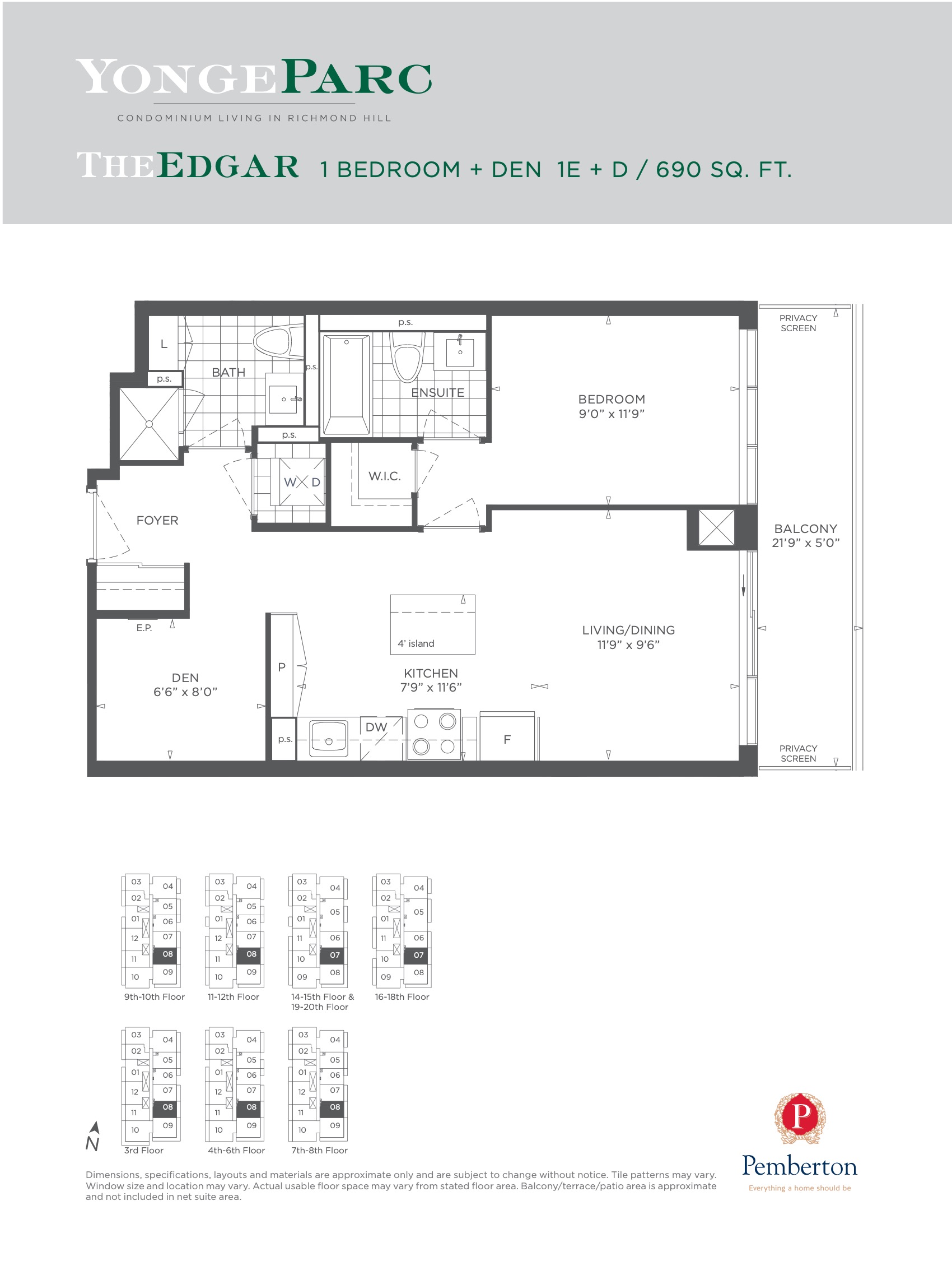 The Edgar floor plan