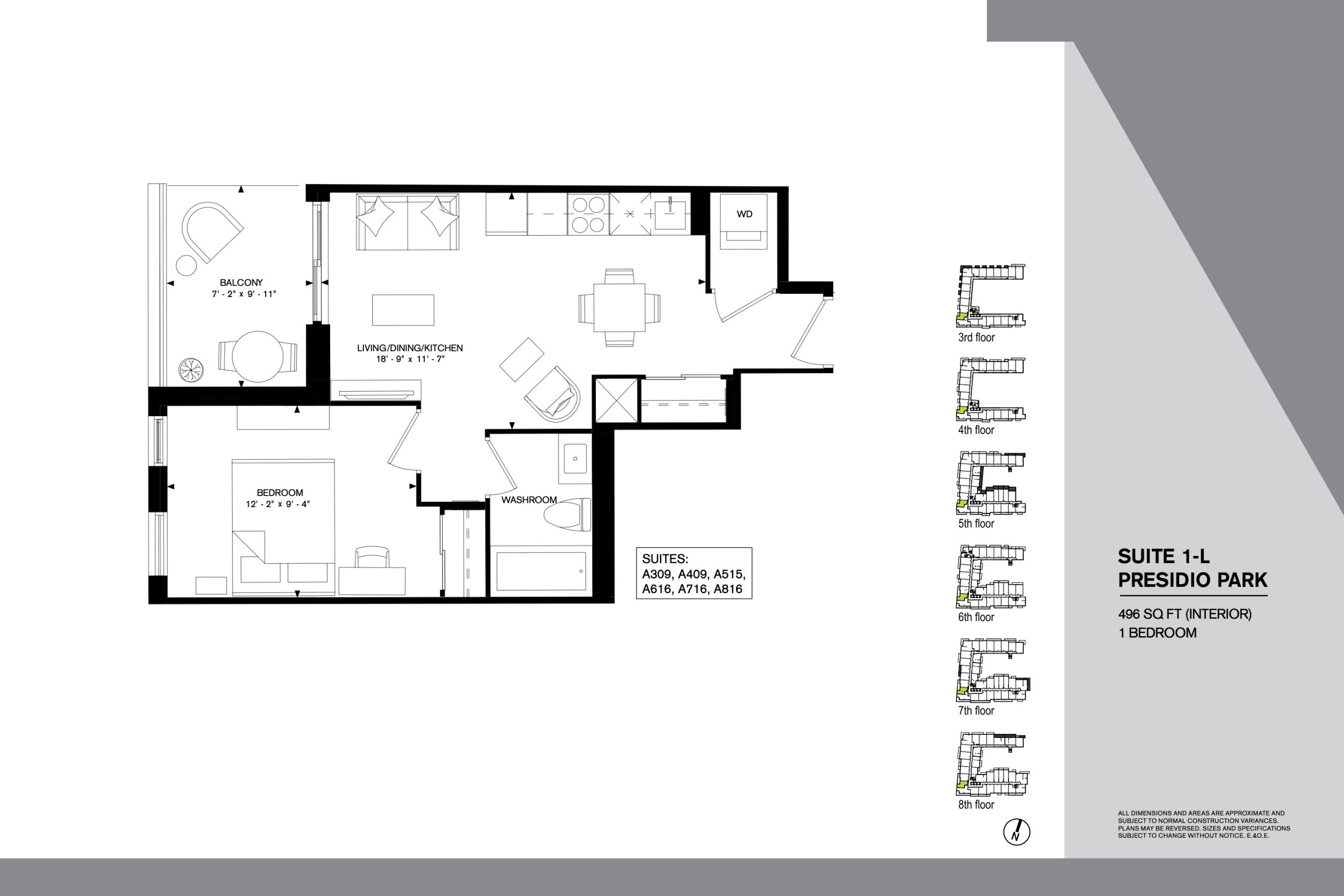 Presidio Park floor plan
