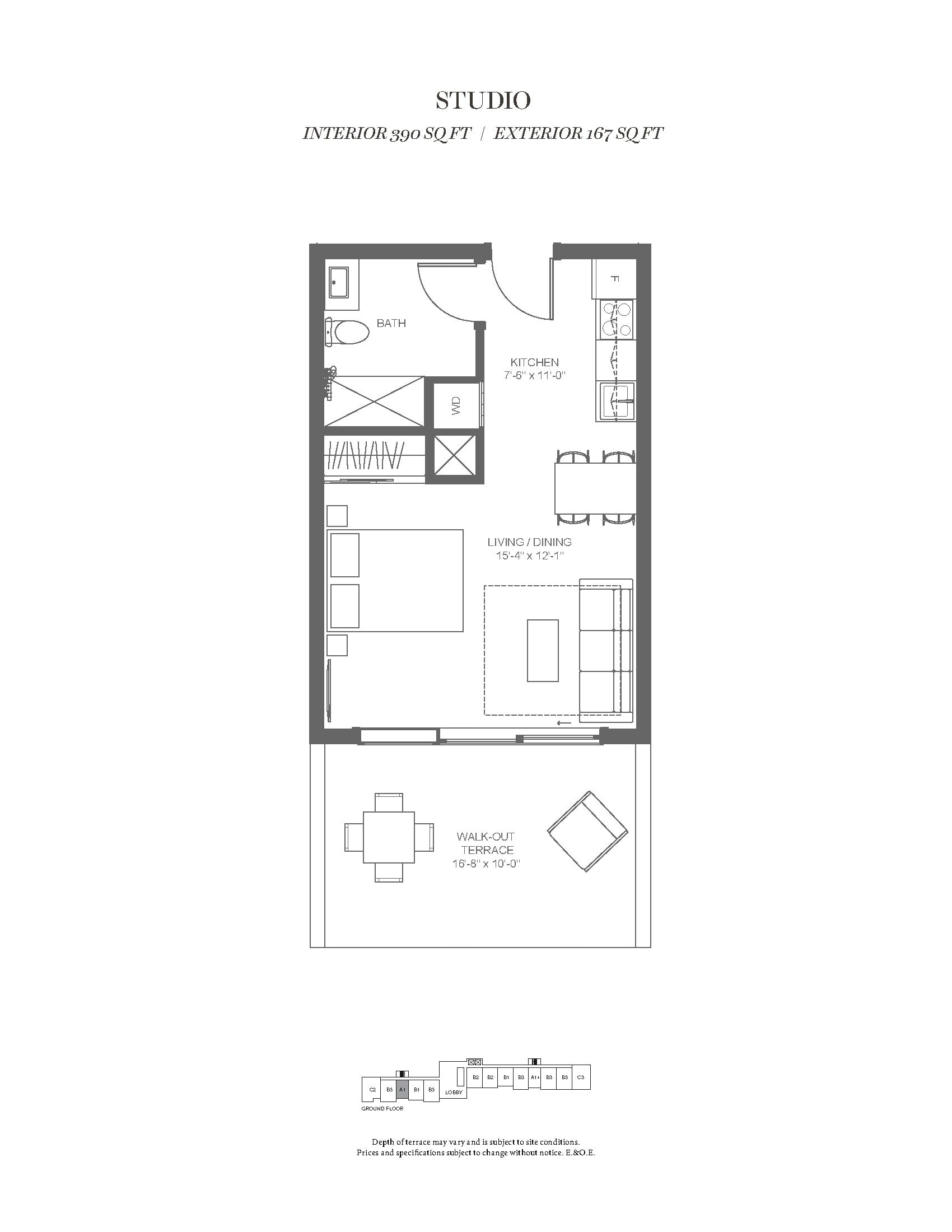 A1 (Fairway Collection) floor plan