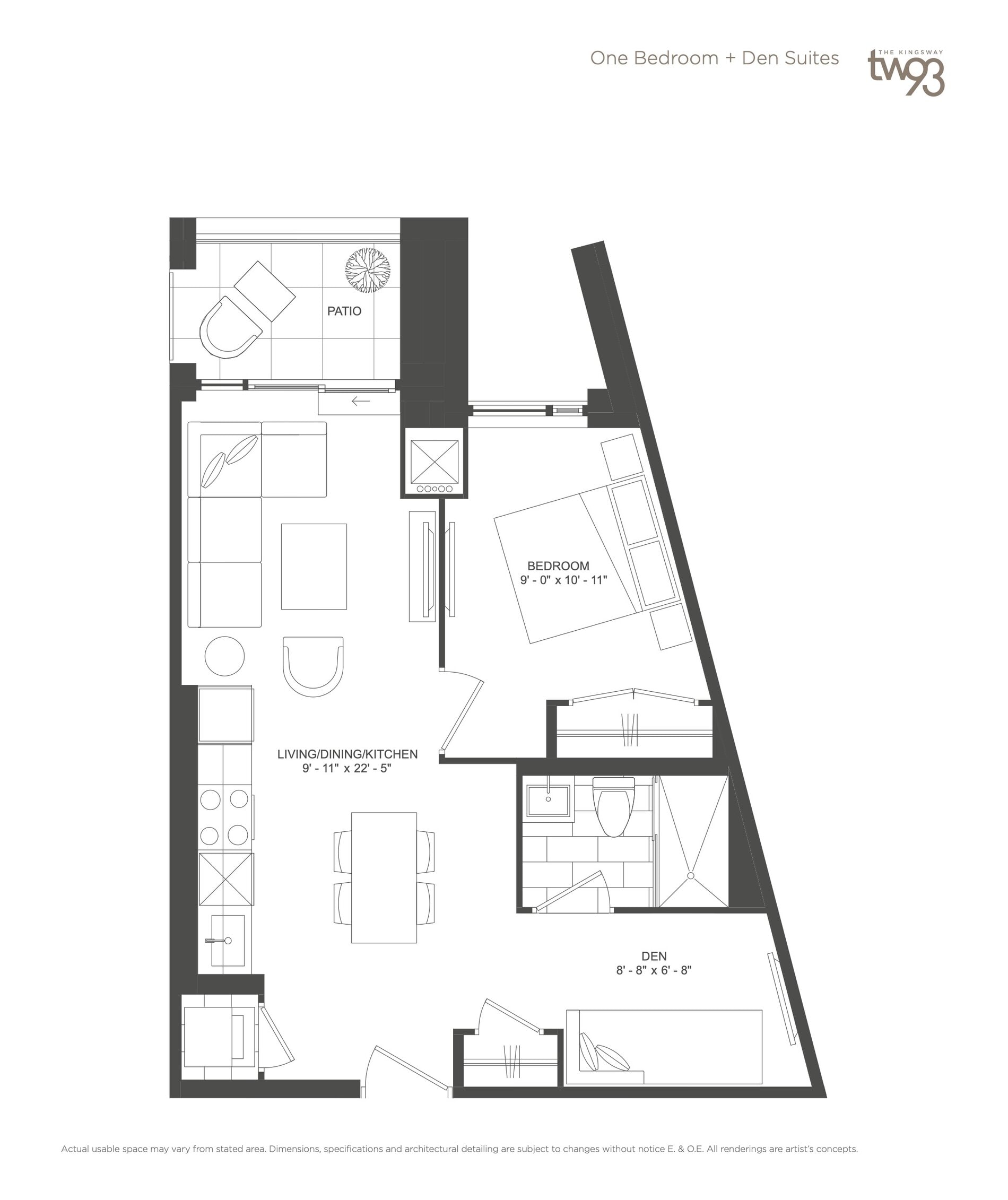 Suite 1D-C floor plan
